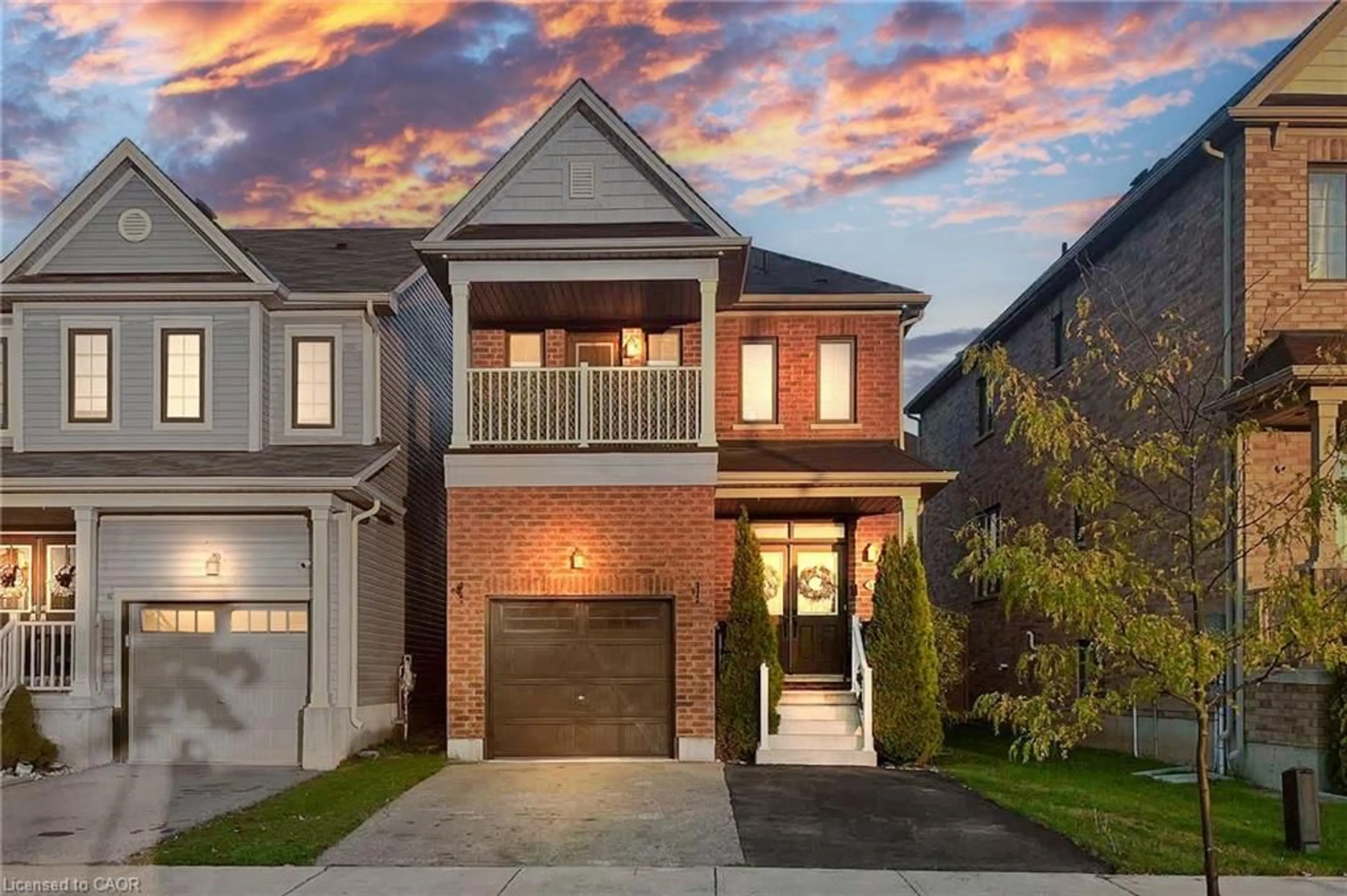 Home with brick exterior material, street for 31 Galloway Ave, Caledonia Ontario N3W 0B5