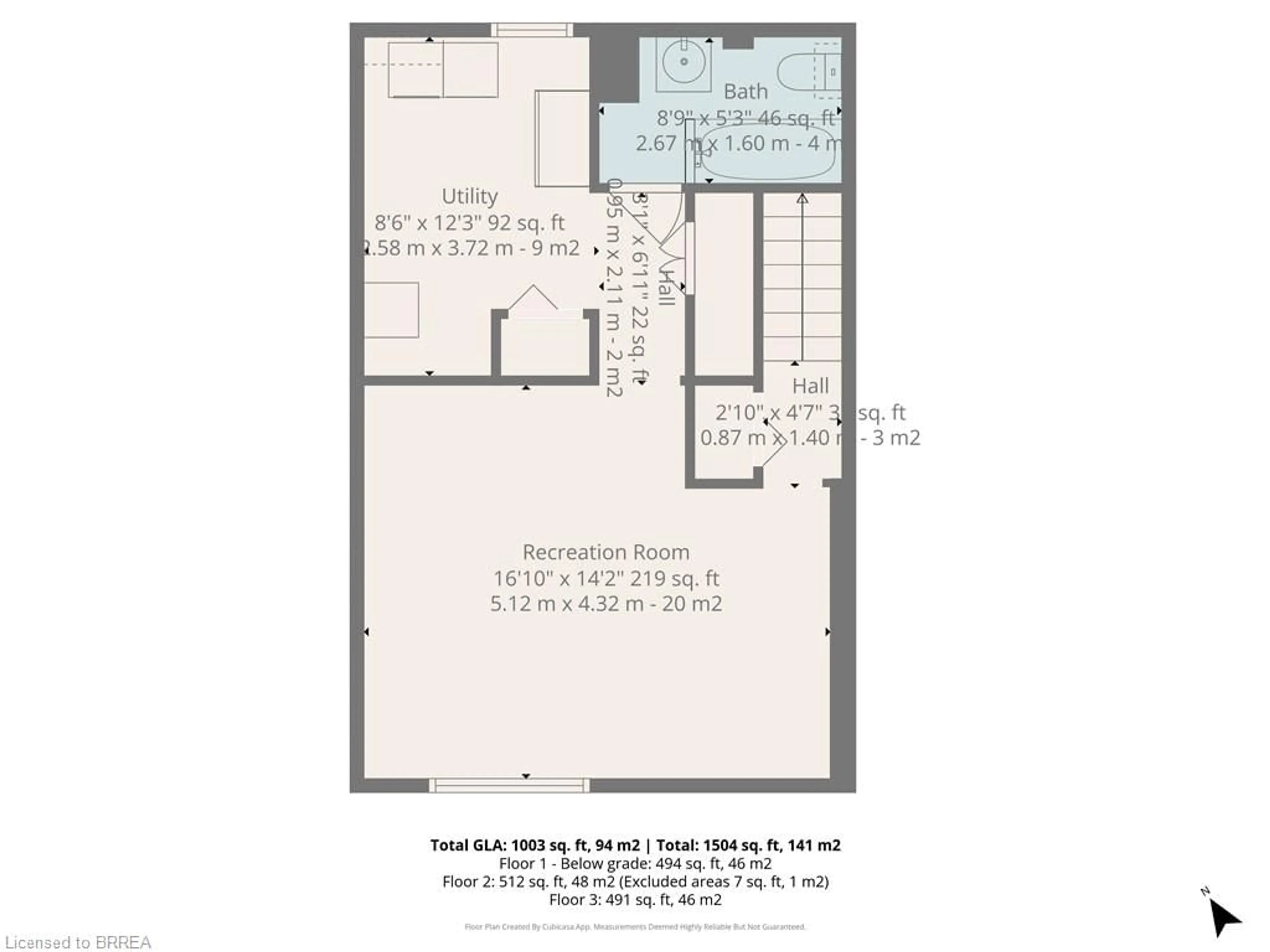 Floor plan for 24 Coachwood Rd #6, Brantford Ontario N3R 3R4