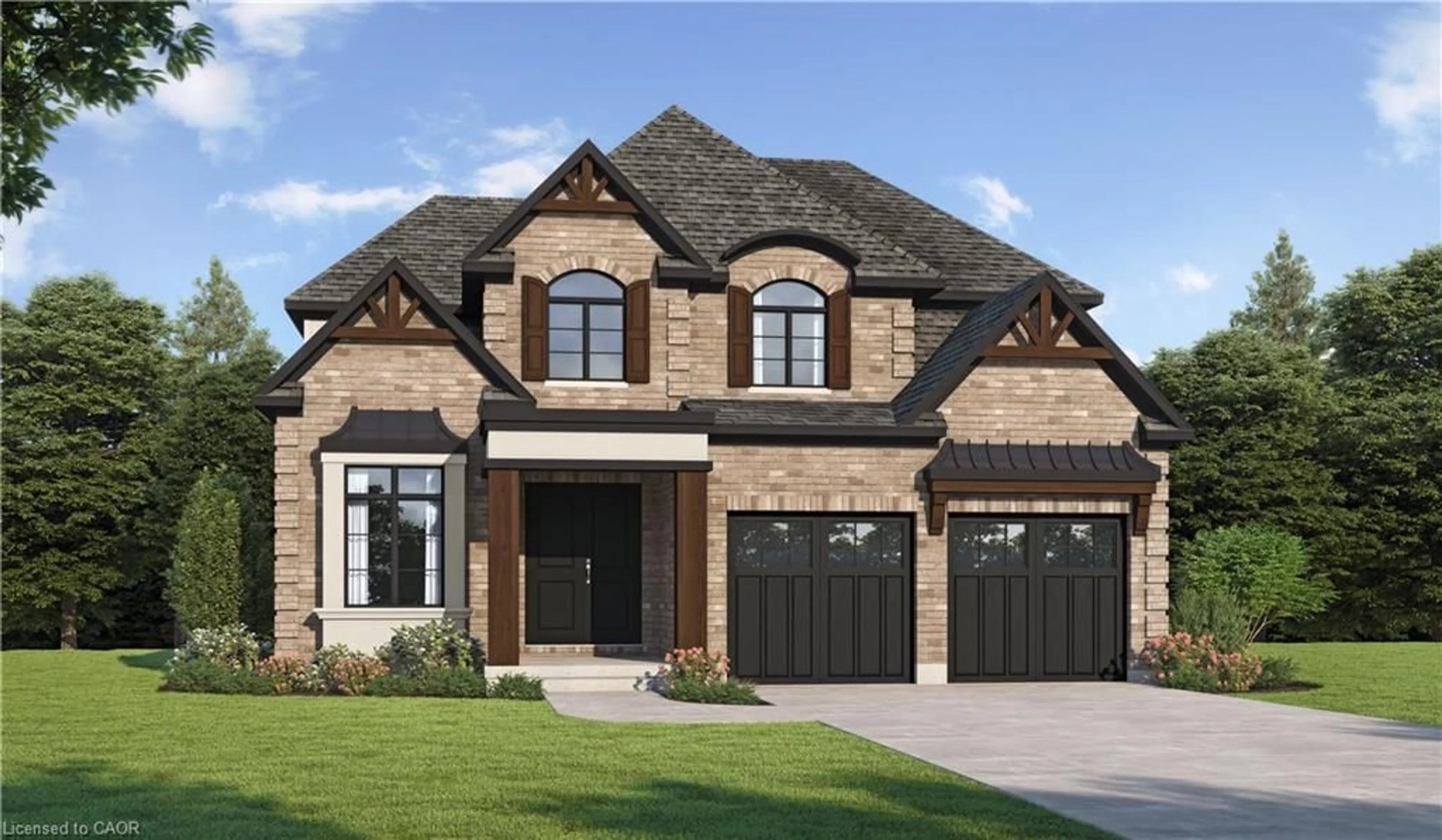 Home with brick exterior material, street for 176B Woolwich St, Kitchener Ontario N2K 1S6