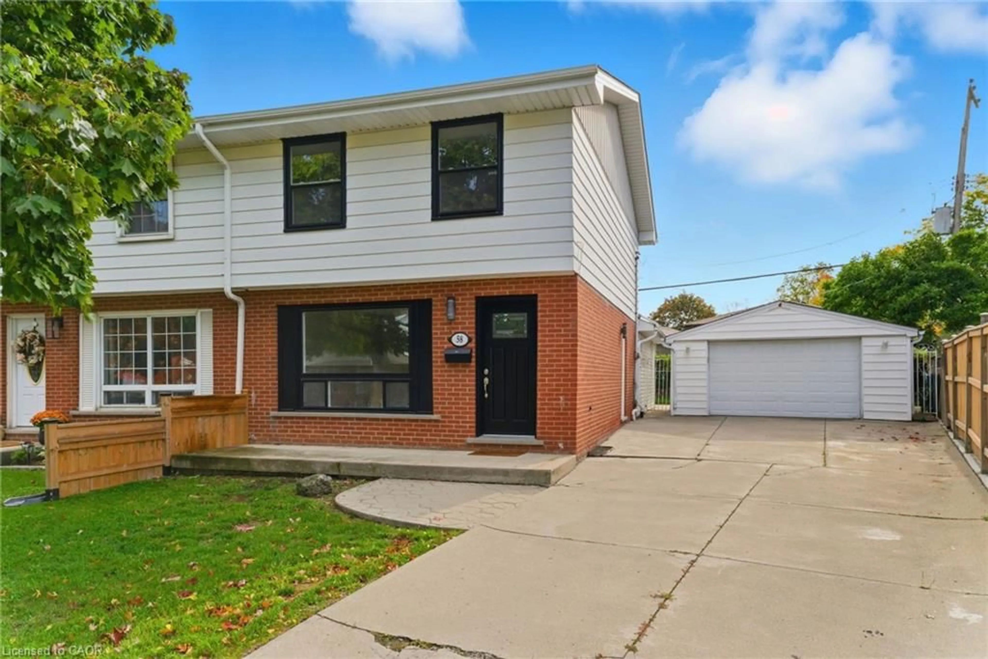 Home with brick exterior material, street for 58 Elford Cres, Hamilton Ontario L8K 5K9