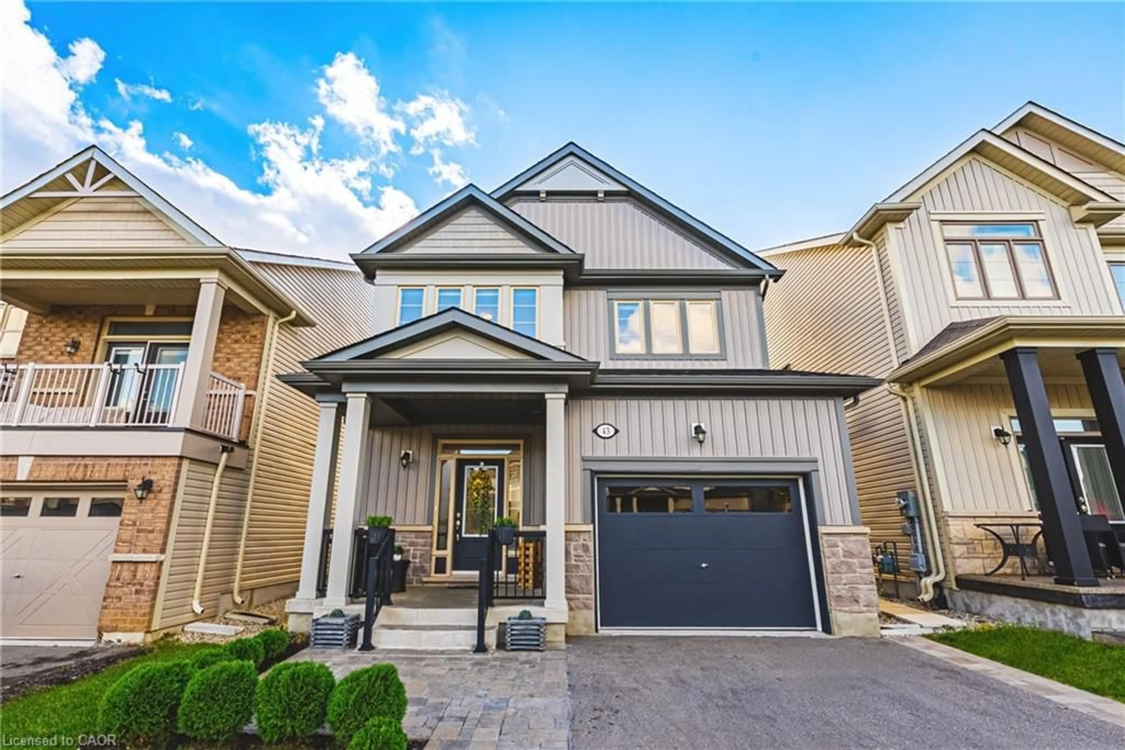Home with brick exterior material, street for 43 Ready Rd, Fergus Ontario N1M 0G3