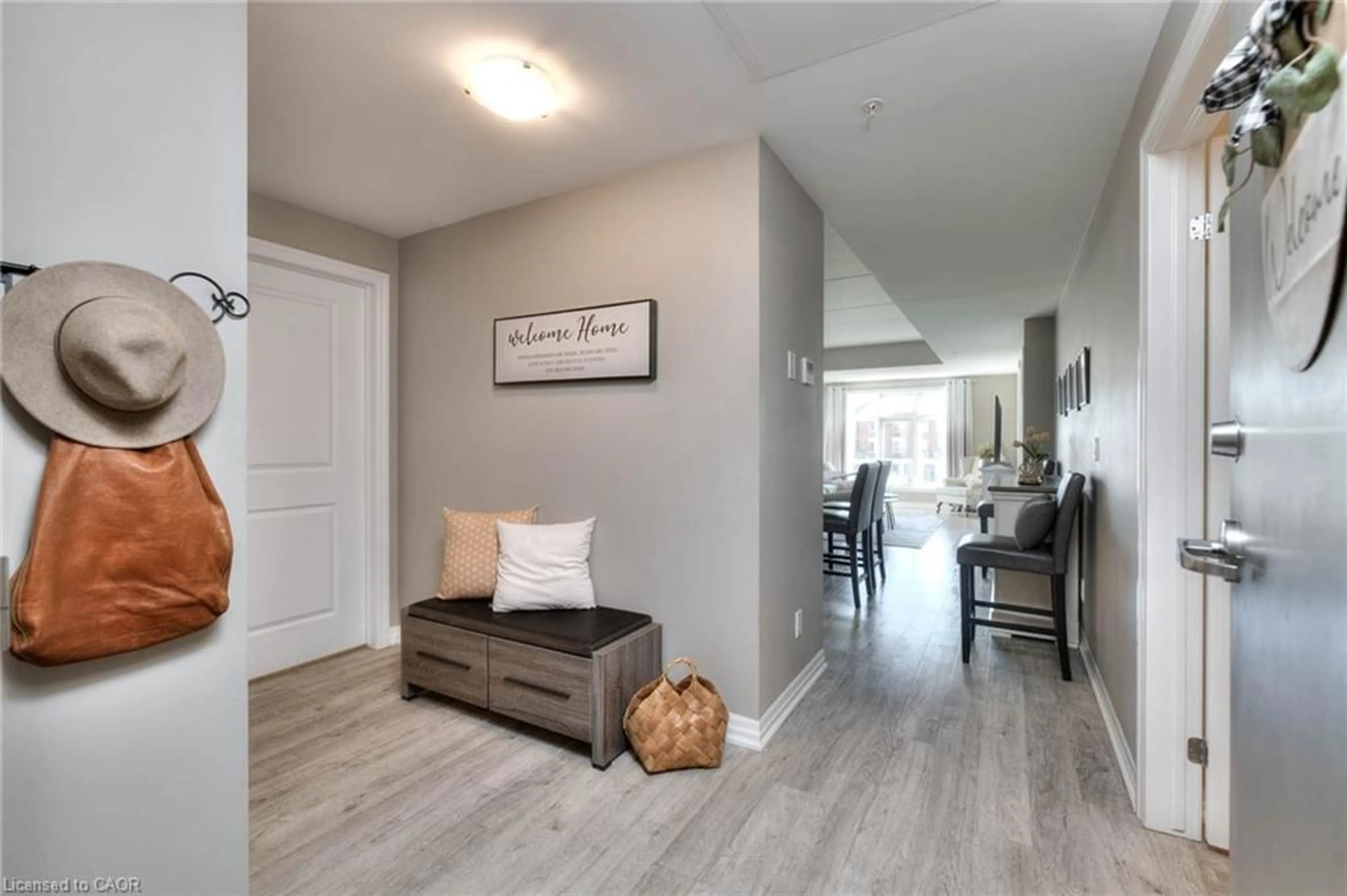 Indoor entryway for 195 Commonwealth St #210, Kitchener Ontario N2E 0H5