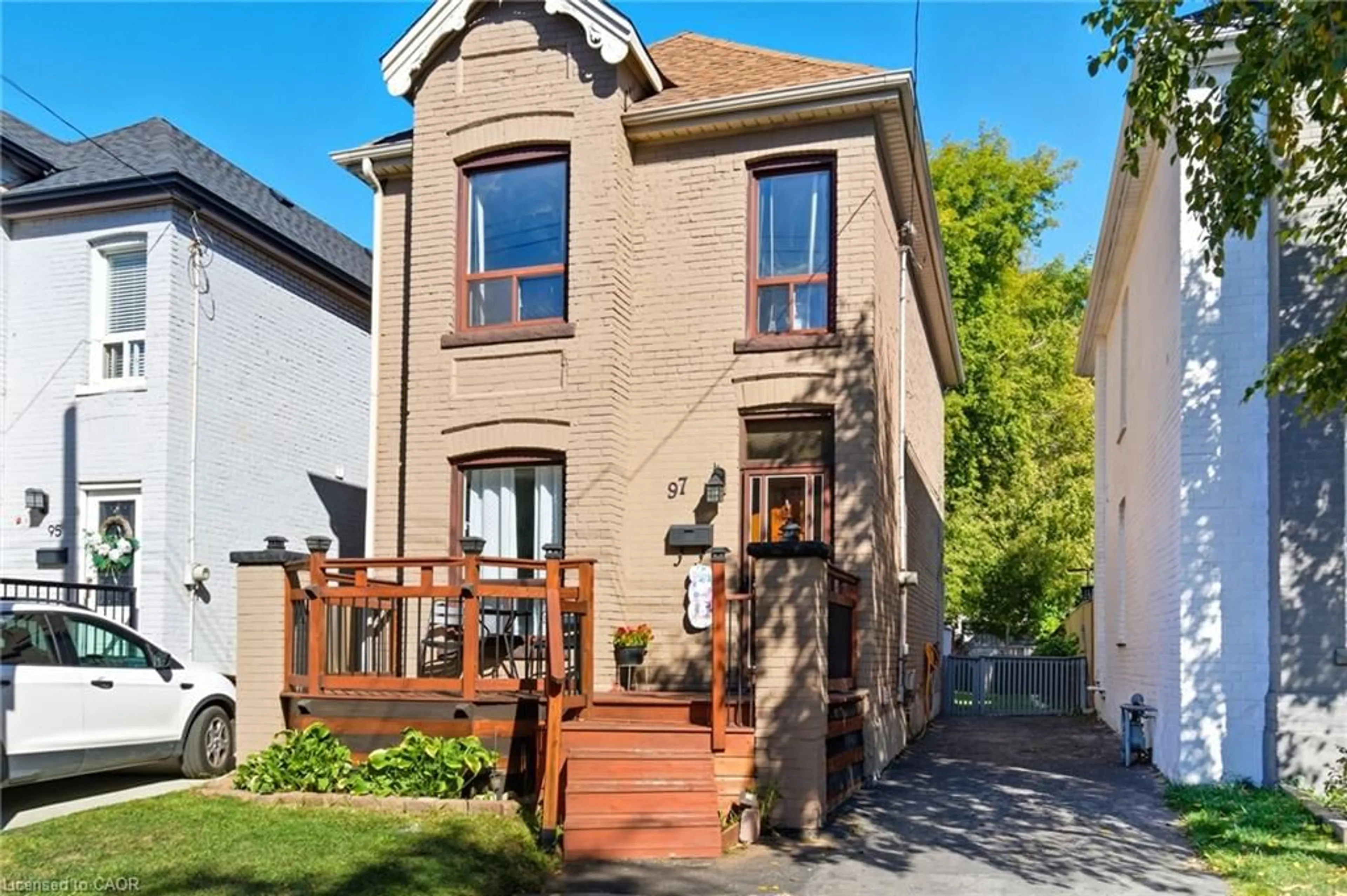 Home with brick exterior material, street for 97 Francis St, Hamilton Ontario L8L 3V4