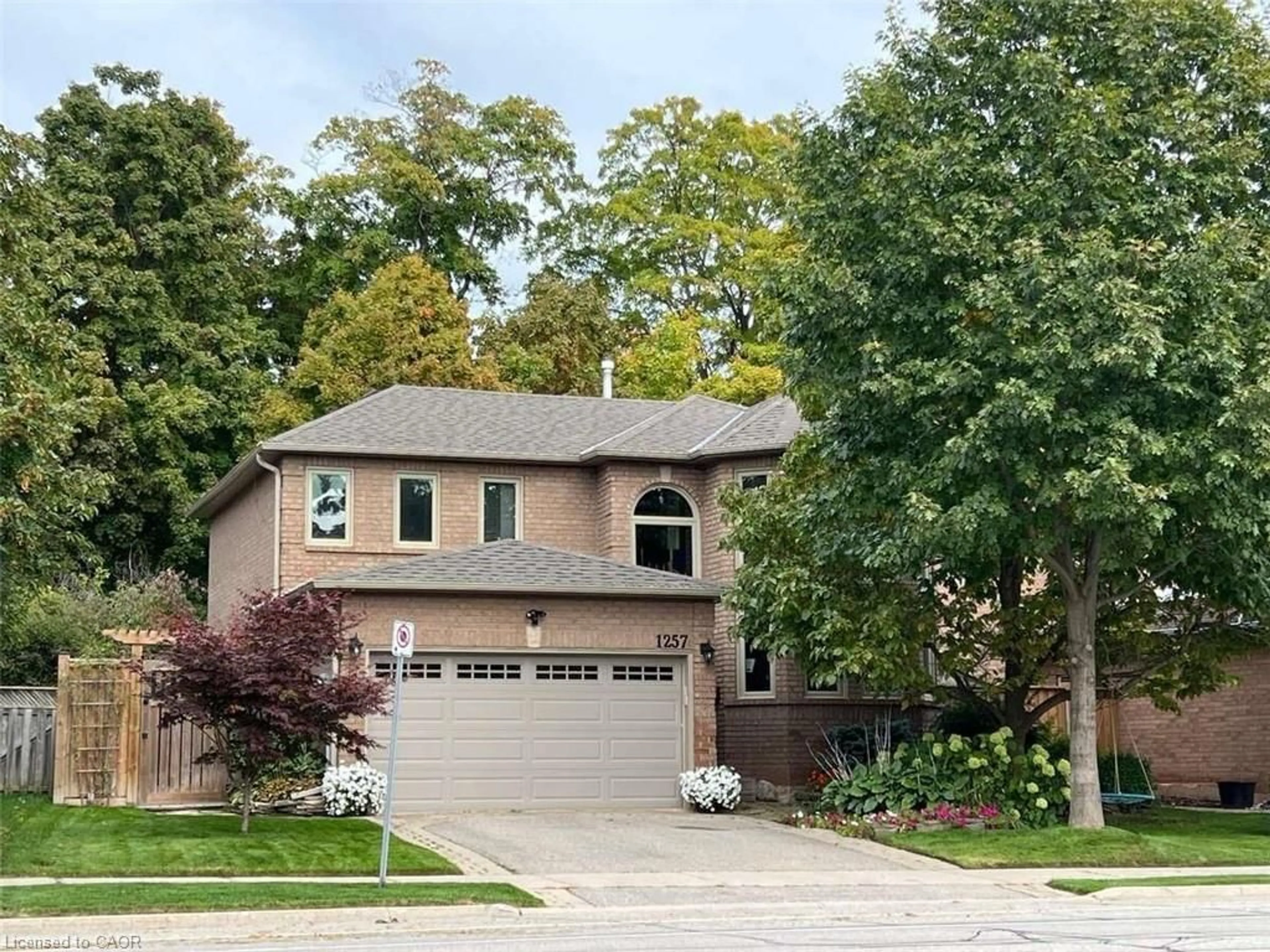 Home with brick exterior material, street for 1257 Mccraney St, Oakville Ontario L6H 3A3