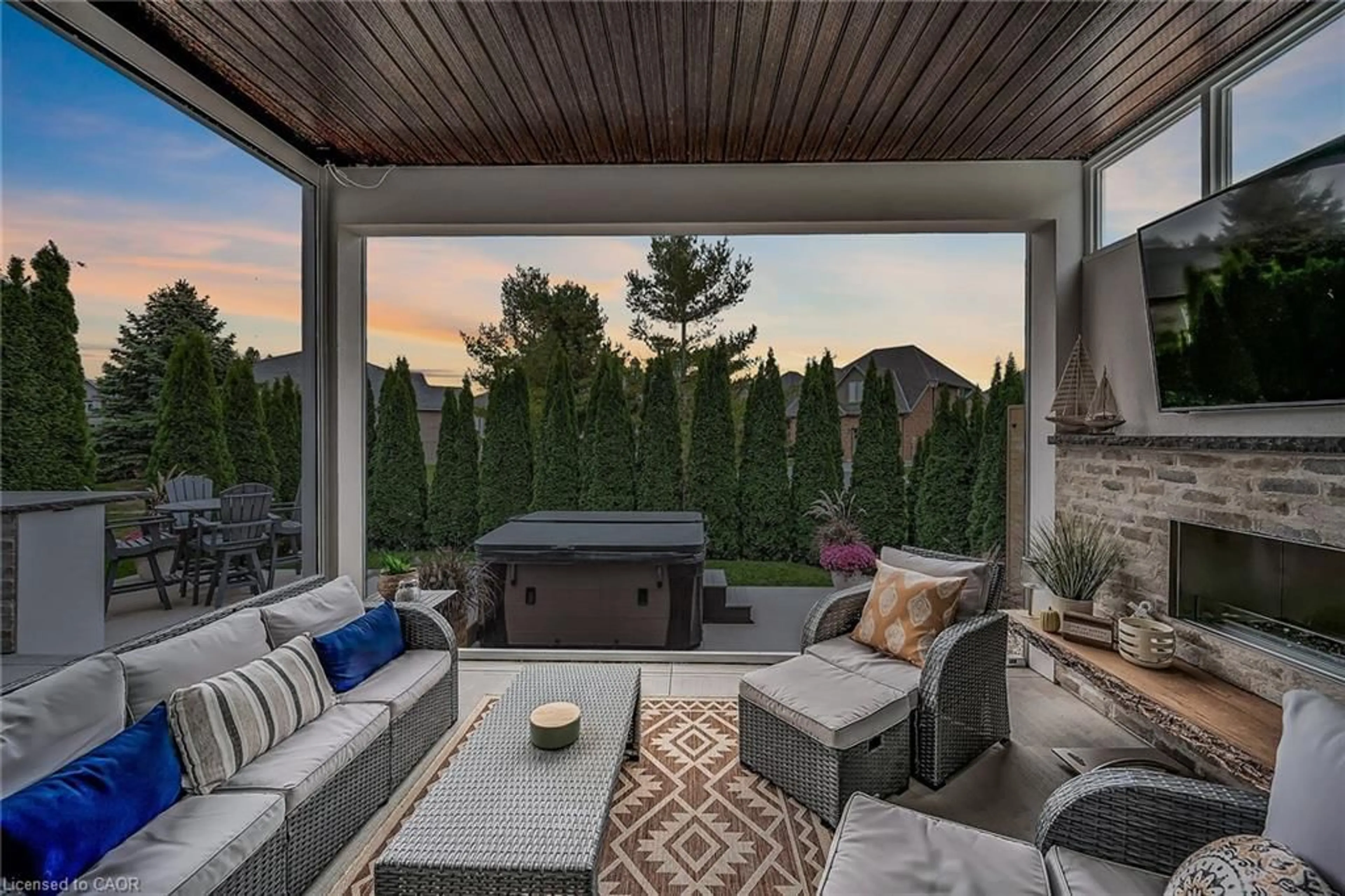 Patio, mountain view for 80 New Lakeshore Rd #21, Port Dover Ontario N0A 1N8