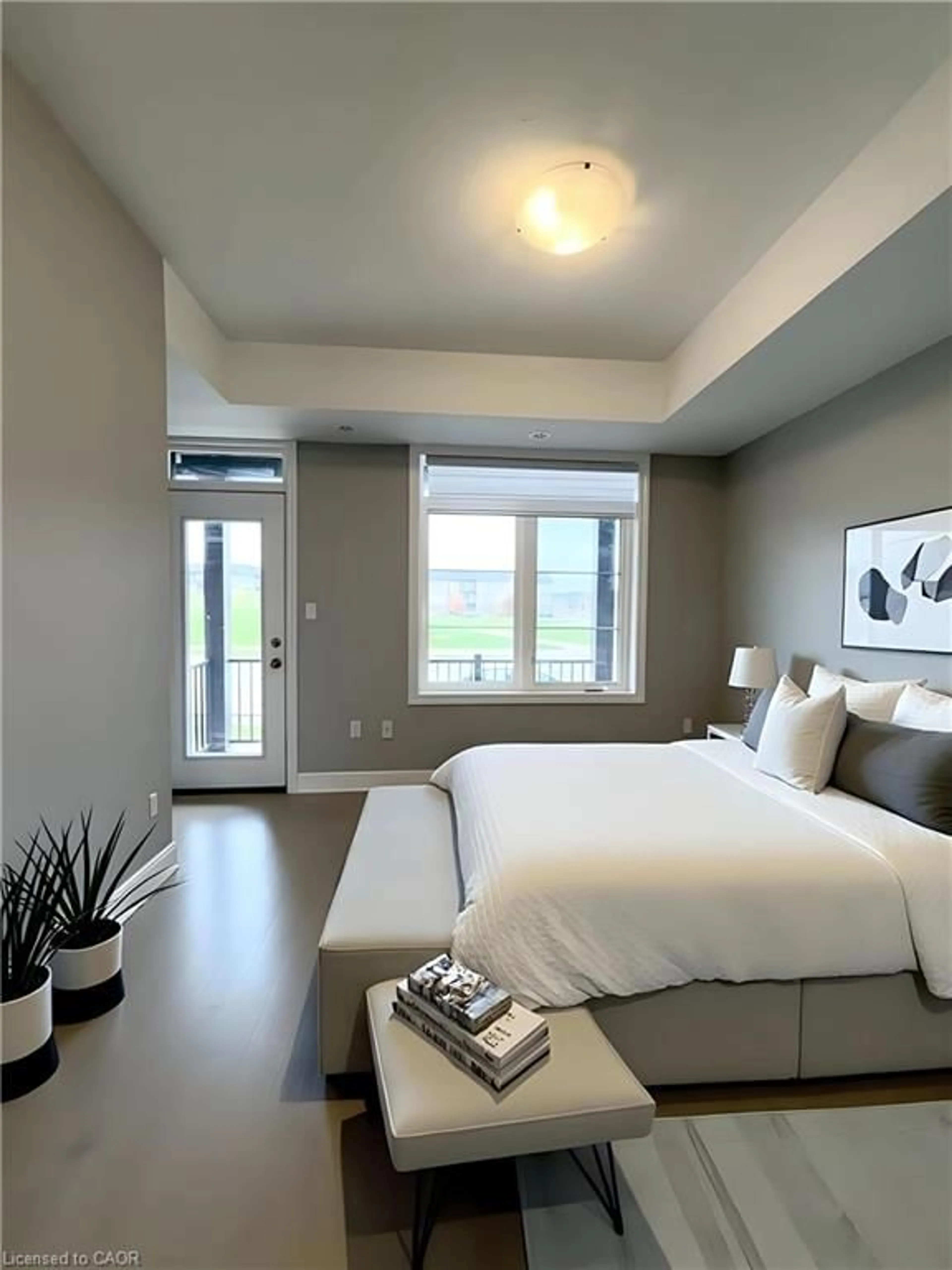 Bedroom with bed, unknown for 204 Wheat Lane, Kitchener Ontario N2R 0R4