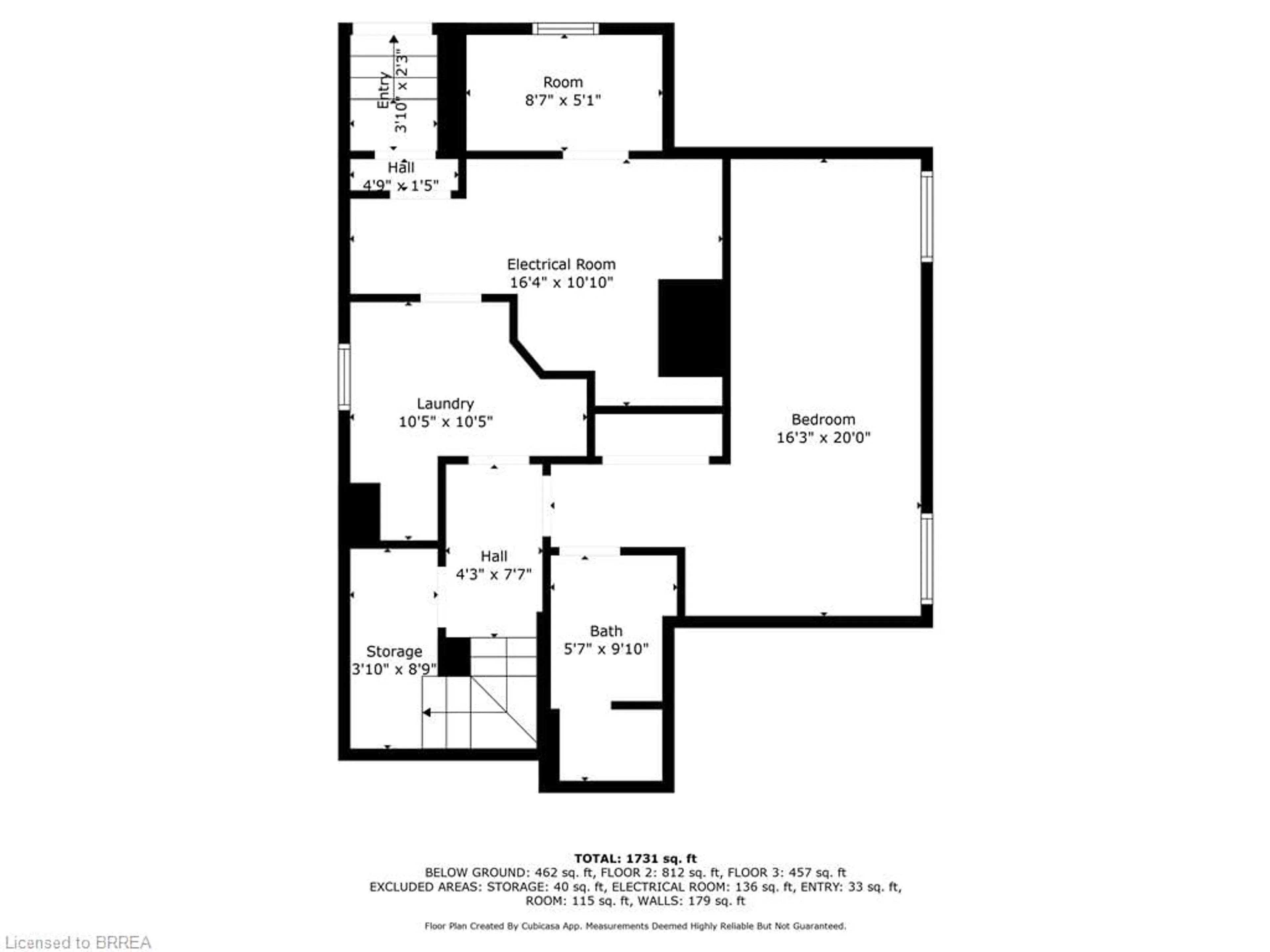 Floor plan for 25 Broadway St, Paris Ontario N3L 2R3