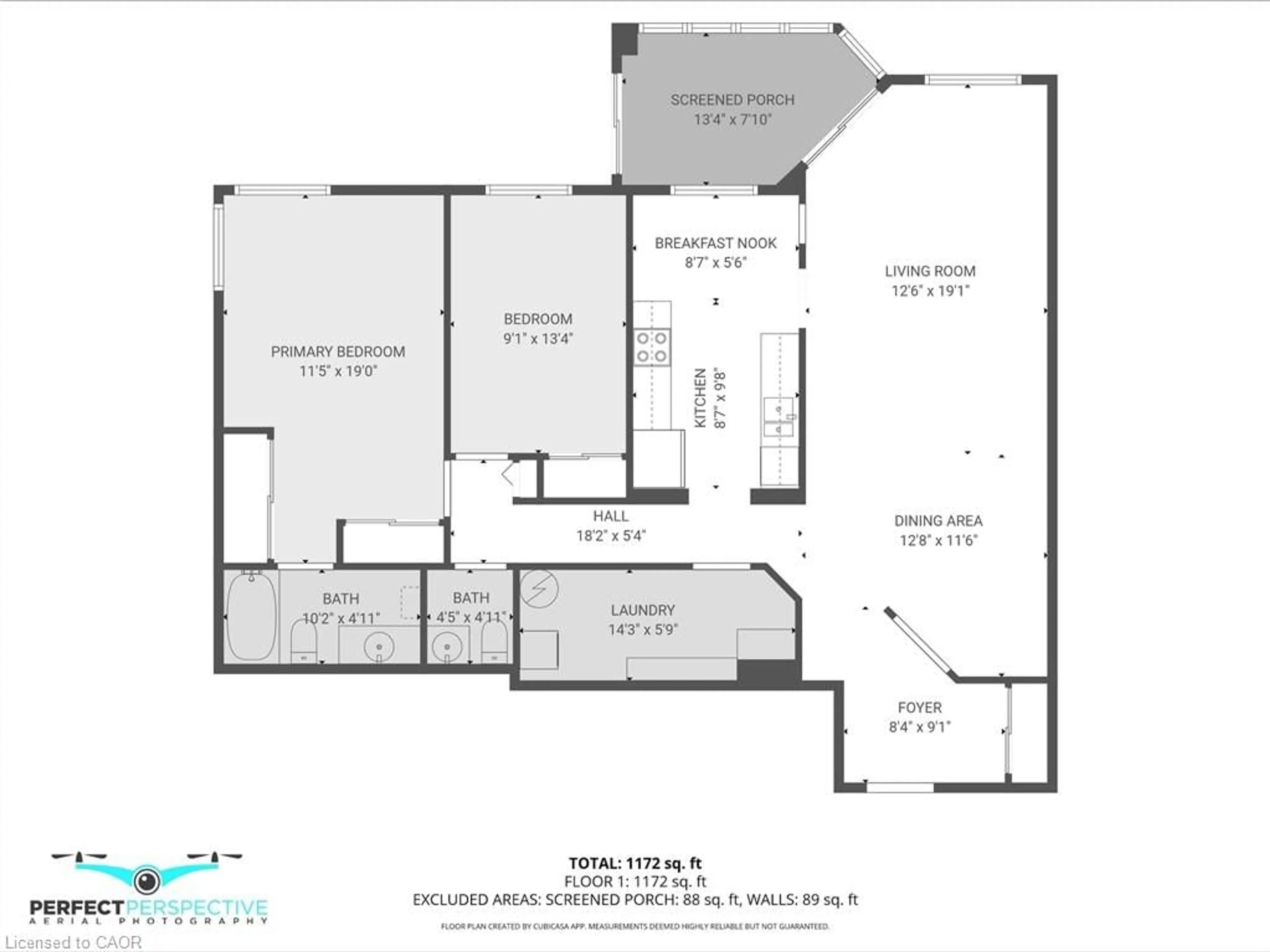 Floor plan for 11 Mill Pond Crt #103, Simcoe Ontario N3Y 5J5