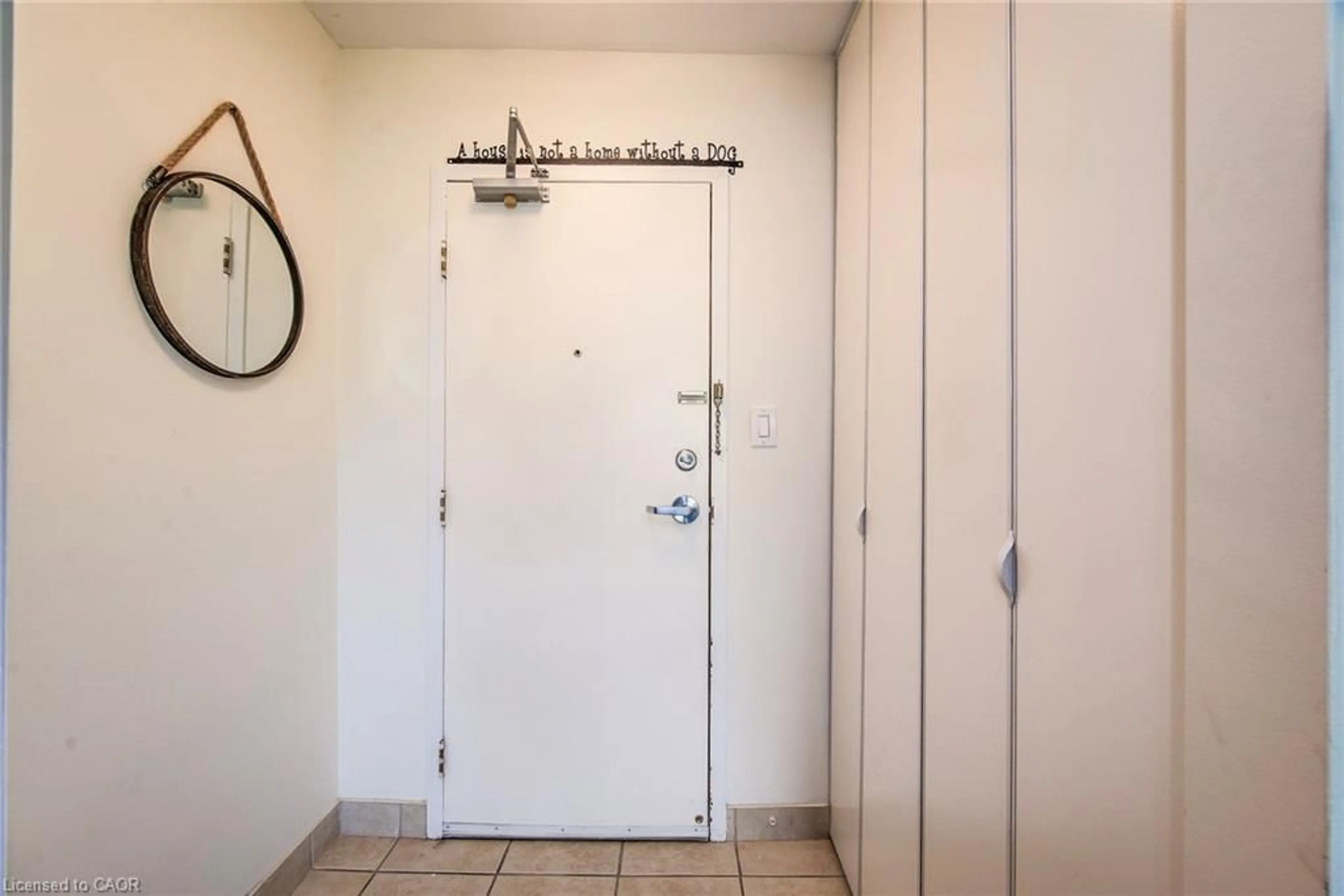 Indoor entryway for 58 Bridgeport Rd #202, Waterloo Ontario N2J 4H5