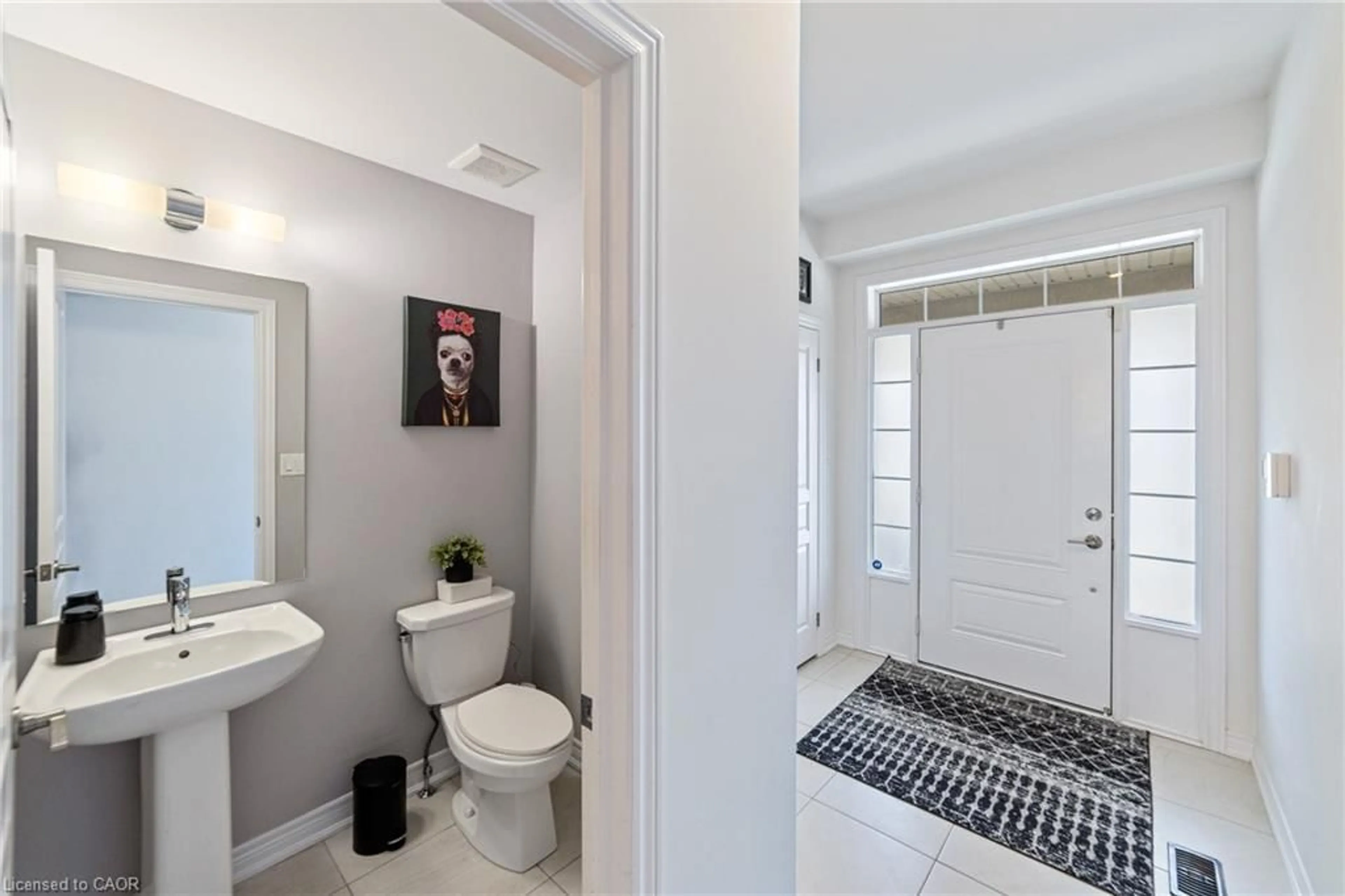 Standard bathroom, ceramic/tile floor for 1890 Rymal Rd #43, Stoney Creek Ontario L0R 1P0