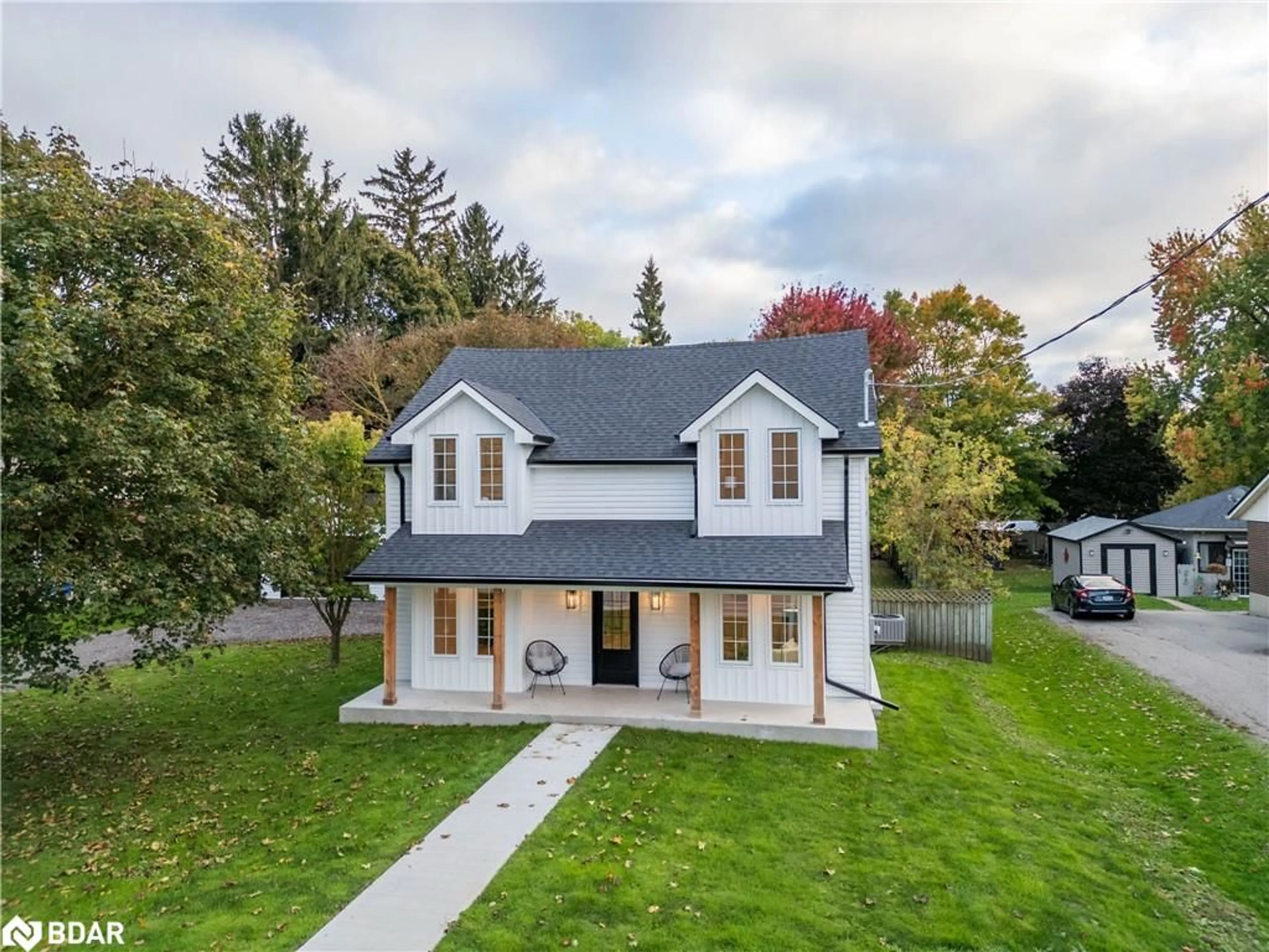 A pic from outside/outdoor area/front of a property/back of a property/a pic from drone, street for 349 Smith St, Arthur Ontario N0G 1A0