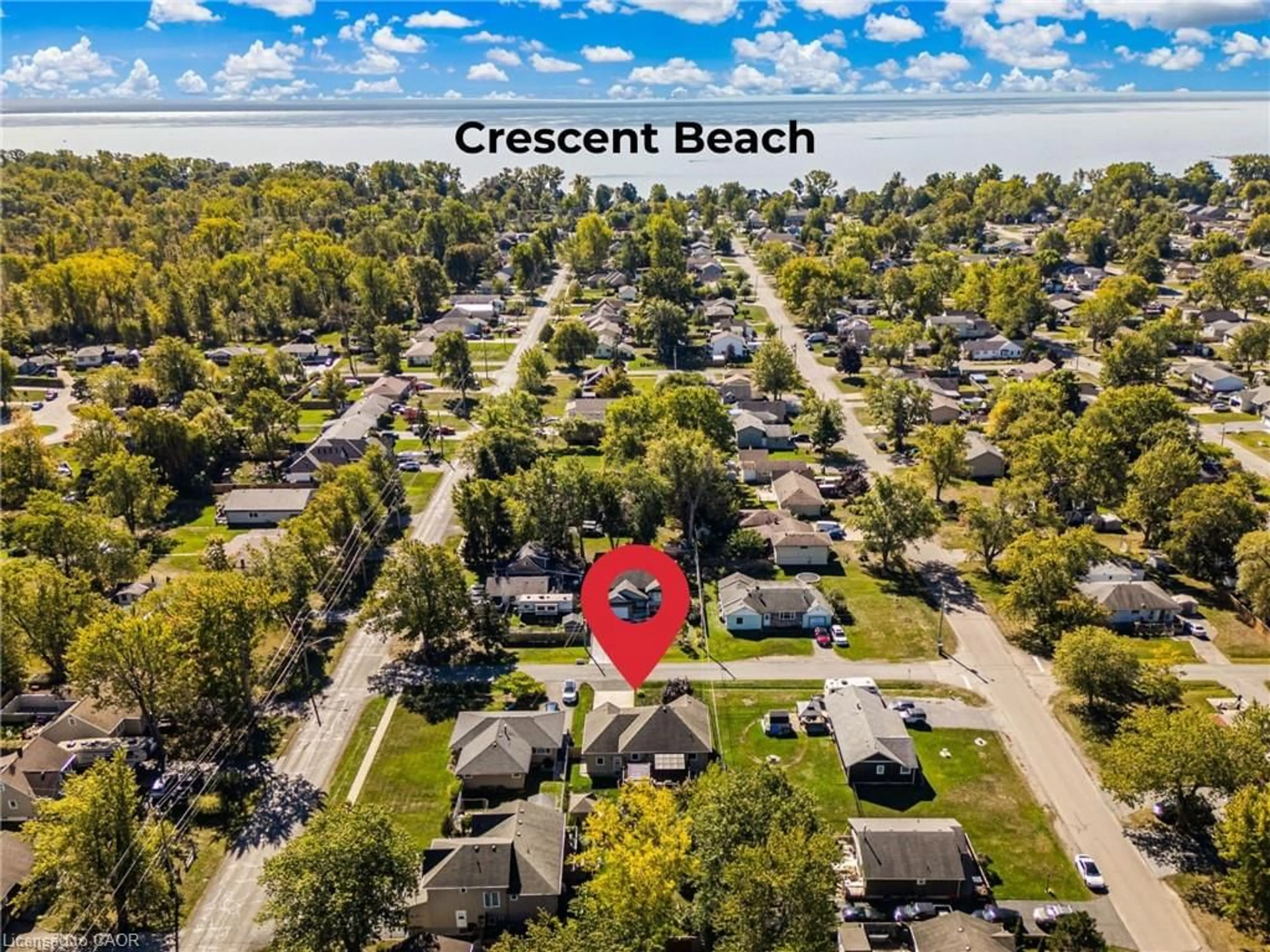 A pic from outside/outdoor area/front of a property/back of a property/a pic from drone, street for 1220 Parkside Ave, Fort Erie Ontario L2A 0A9