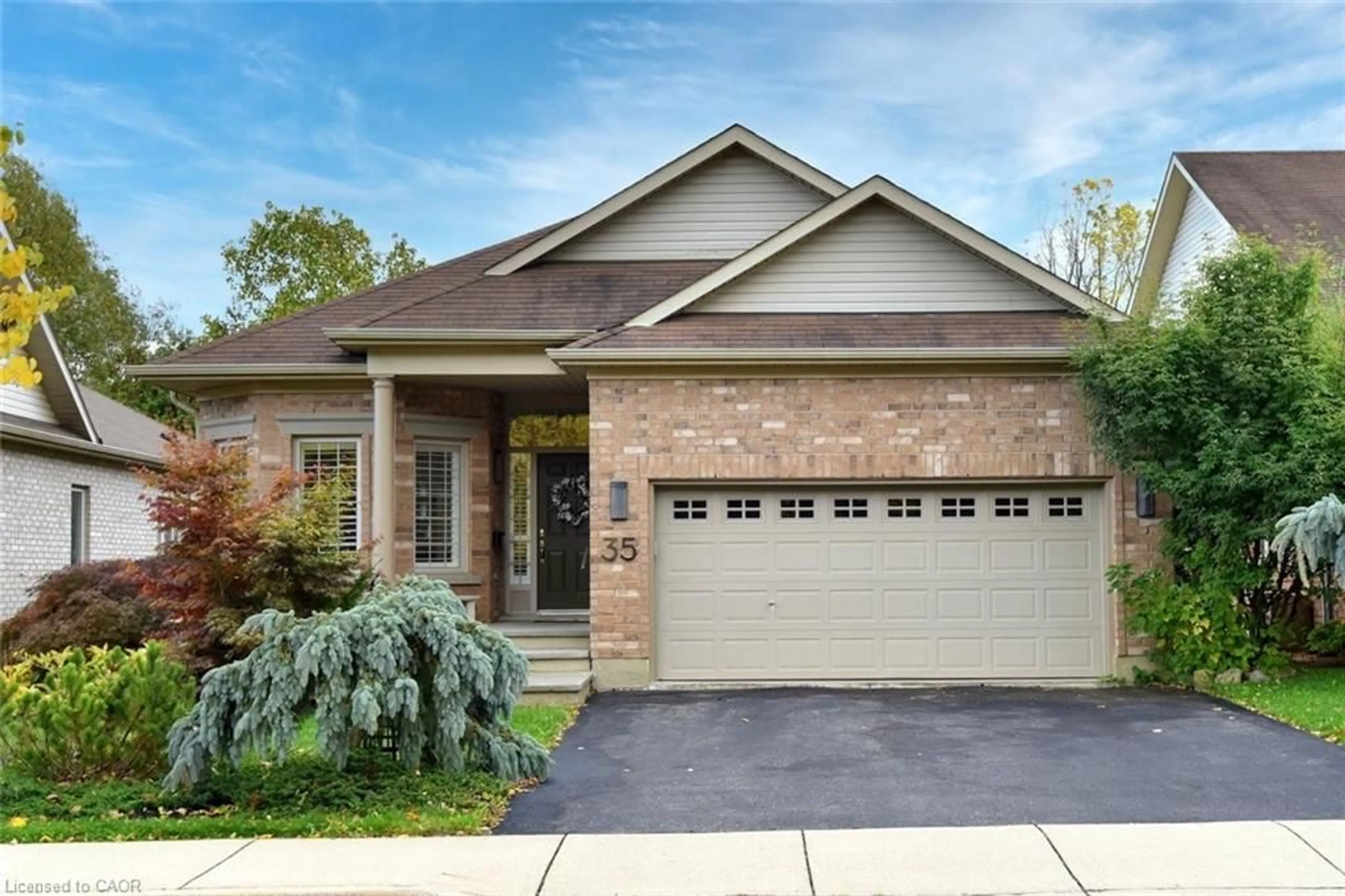 Home with brick exterior material, street for 35 Riding Park Pl, Dundas Ontario L9H 0B1
