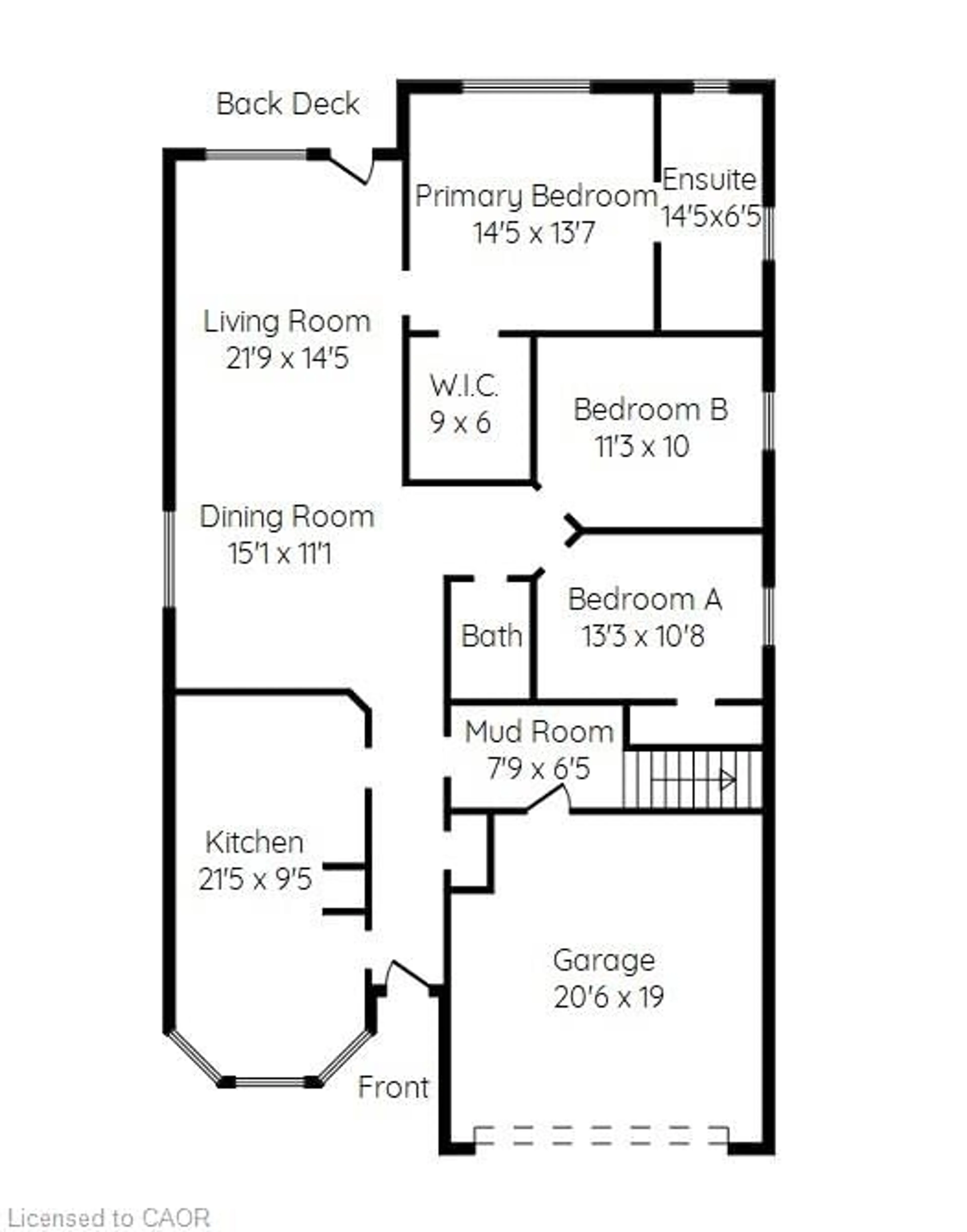 Floor plan for 35 Riding Park Pl, Dundas Ontario L9H 0B1