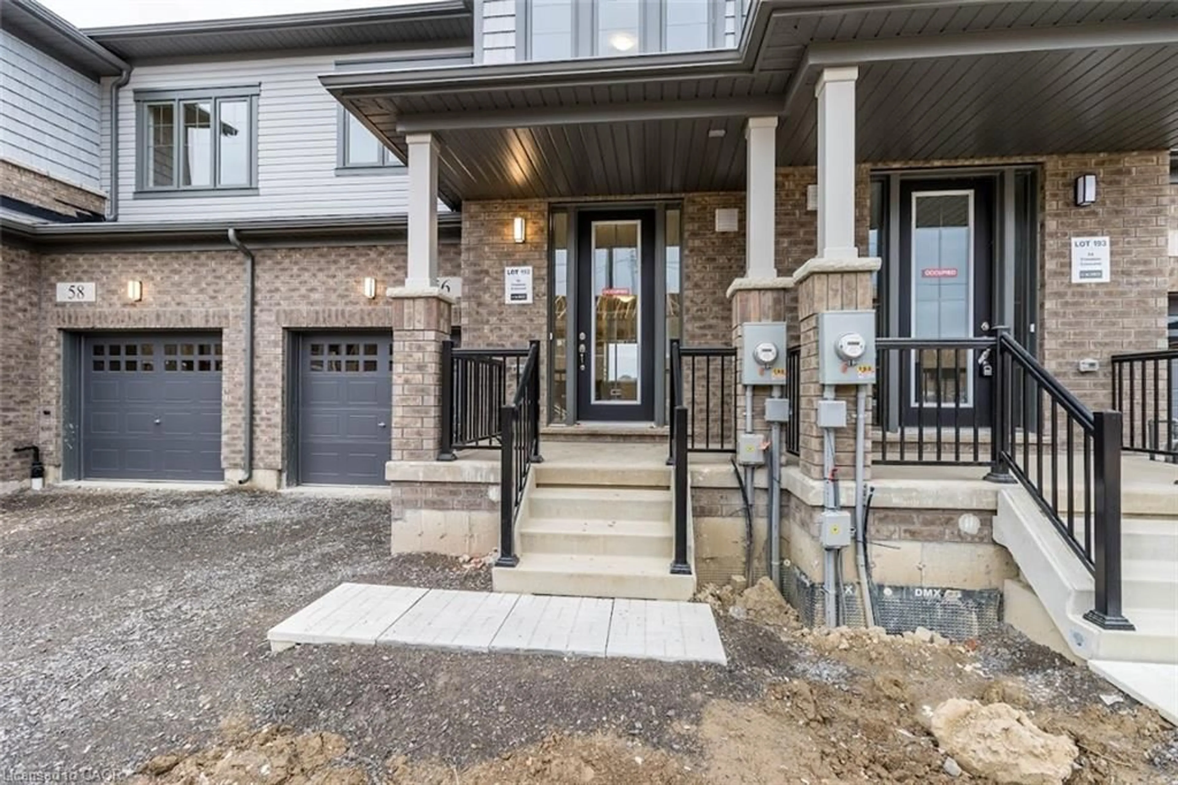 Home with brick exterior material, street for 56 Freedom Cres, Hamilton Ontario L0R 1W0