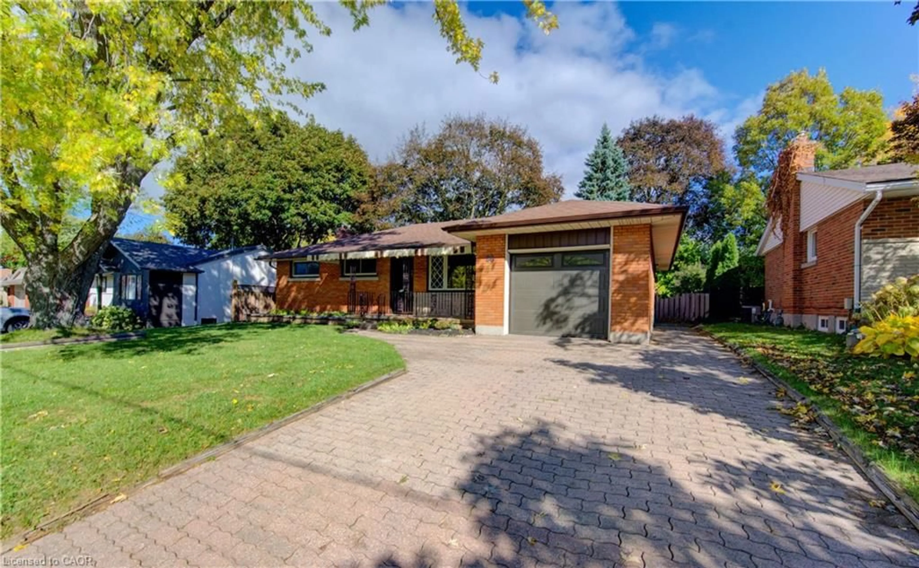 Home with brick exterior material, street for 88 Ellis Cres, Waterloo Ontario N2J 2B8