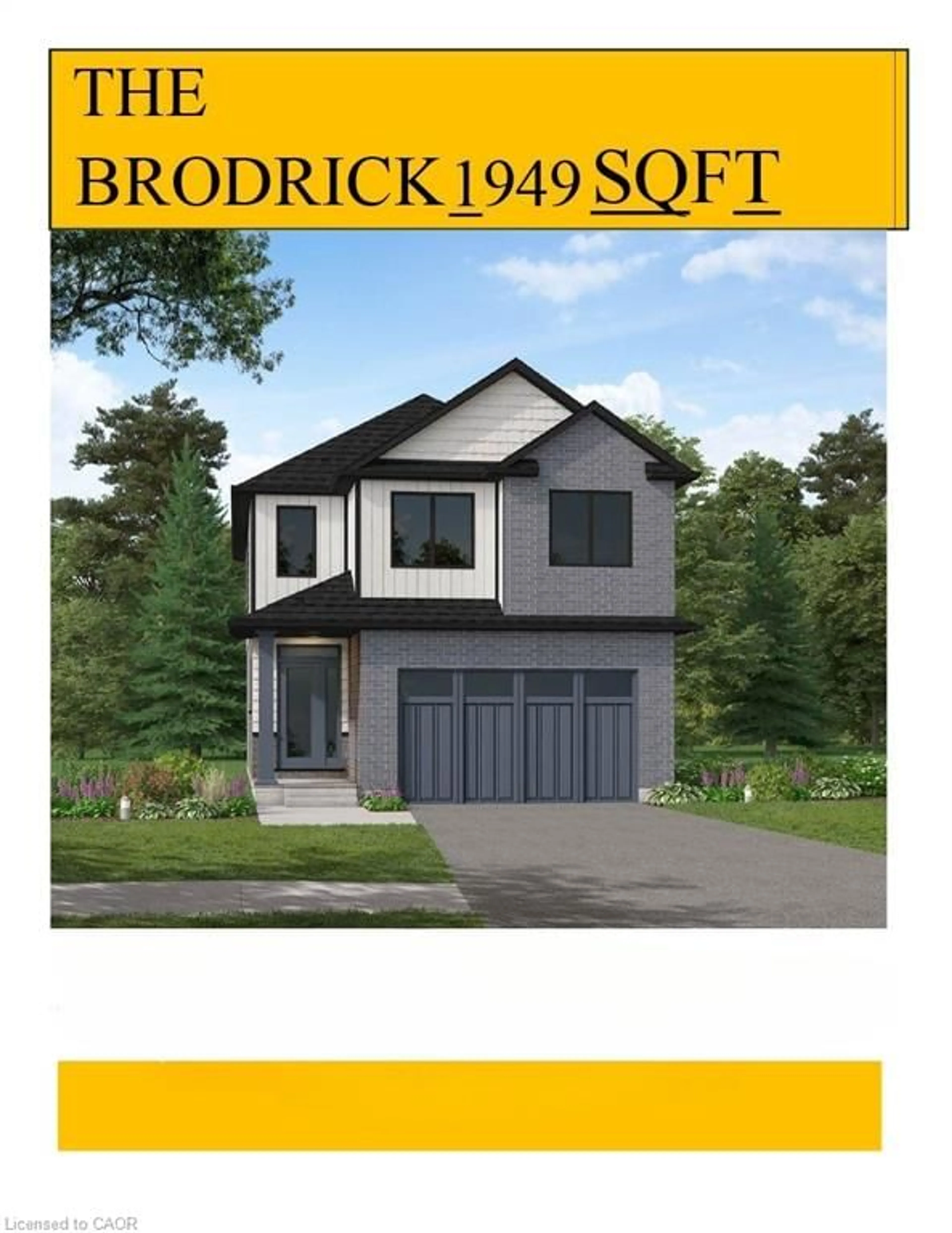 Home with brick exterior material, street for 95 Maple St, Drayton Ontario N0G 1P0