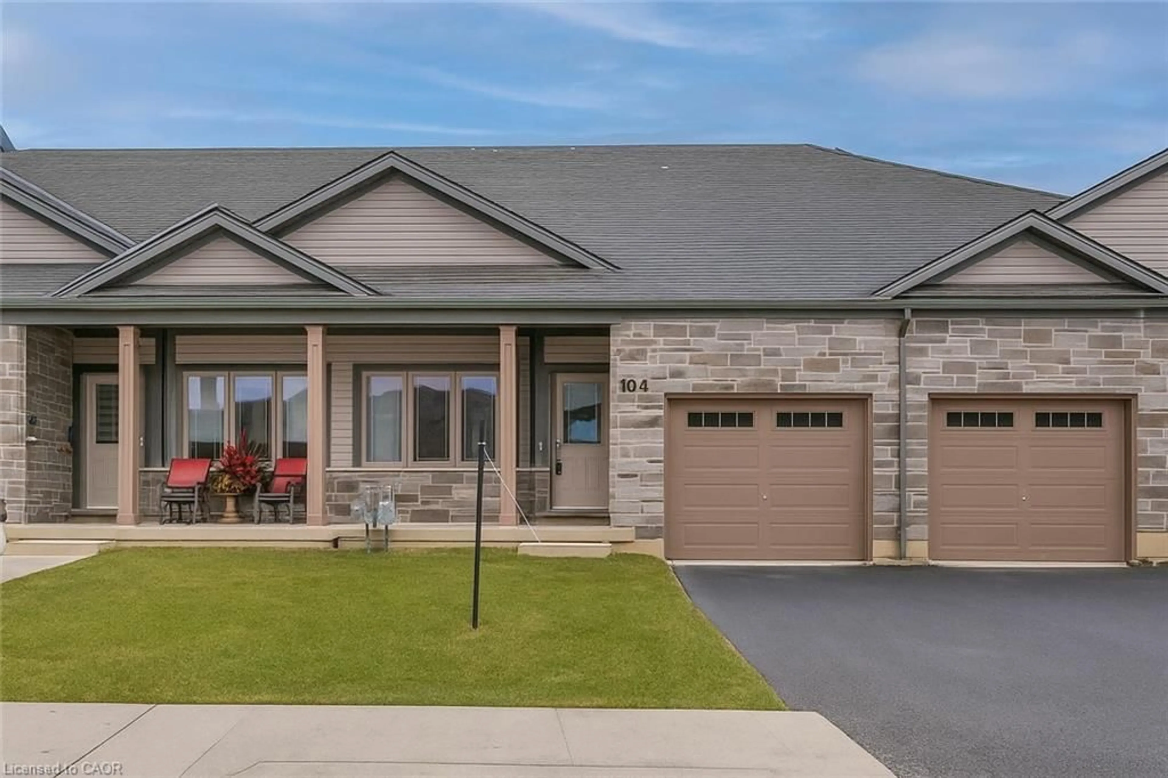 Home with brick exterior material, street for 104 Cheryl Ave, Atwood Ontario N0G 1B0