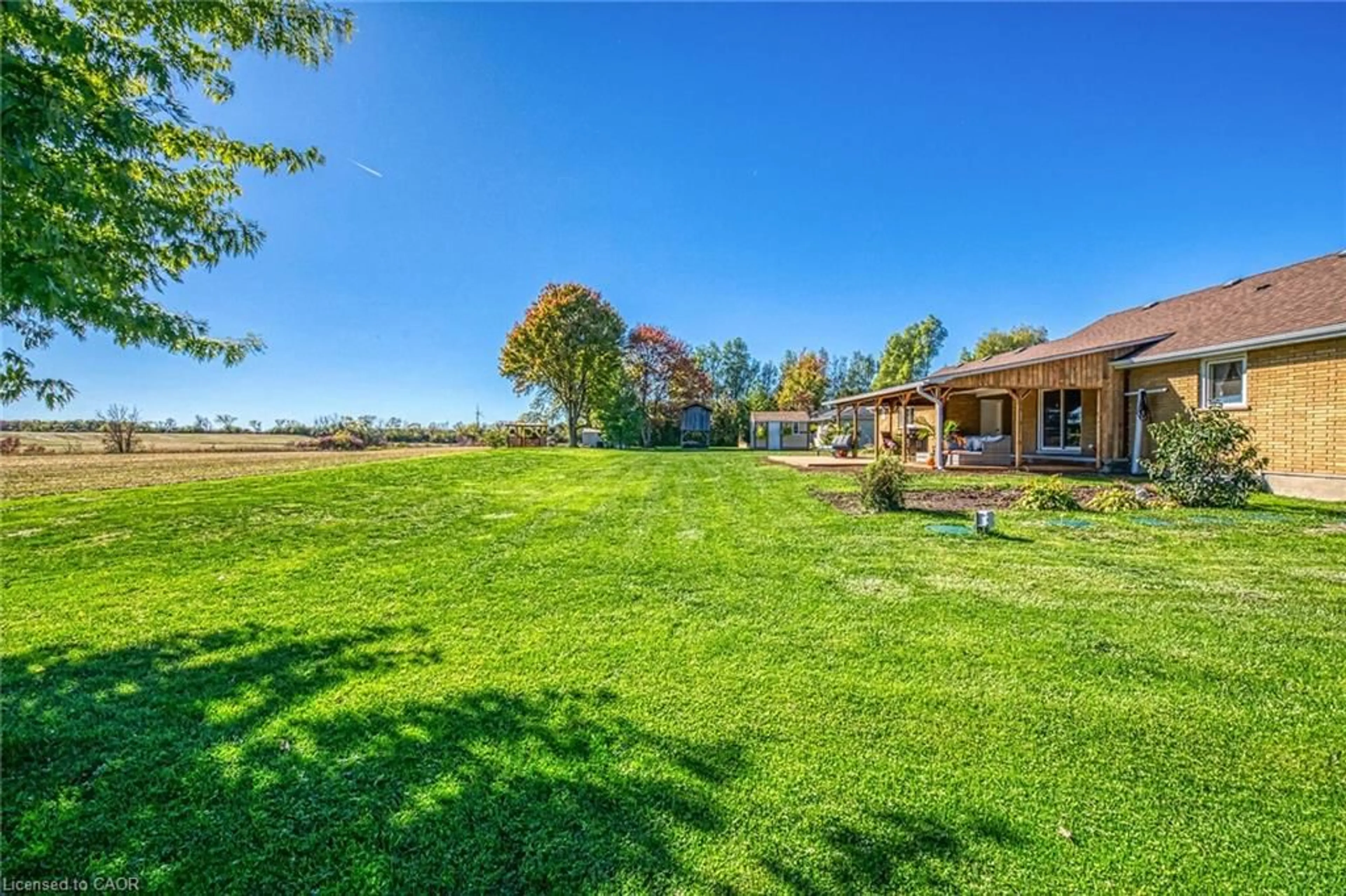 A pic from outside/outdoor area/front of a property/back of a property/a pic from drone, water/lake/river/ocean view for 7082 Rainham Rd, Dunnville Ontario N1A 2W8