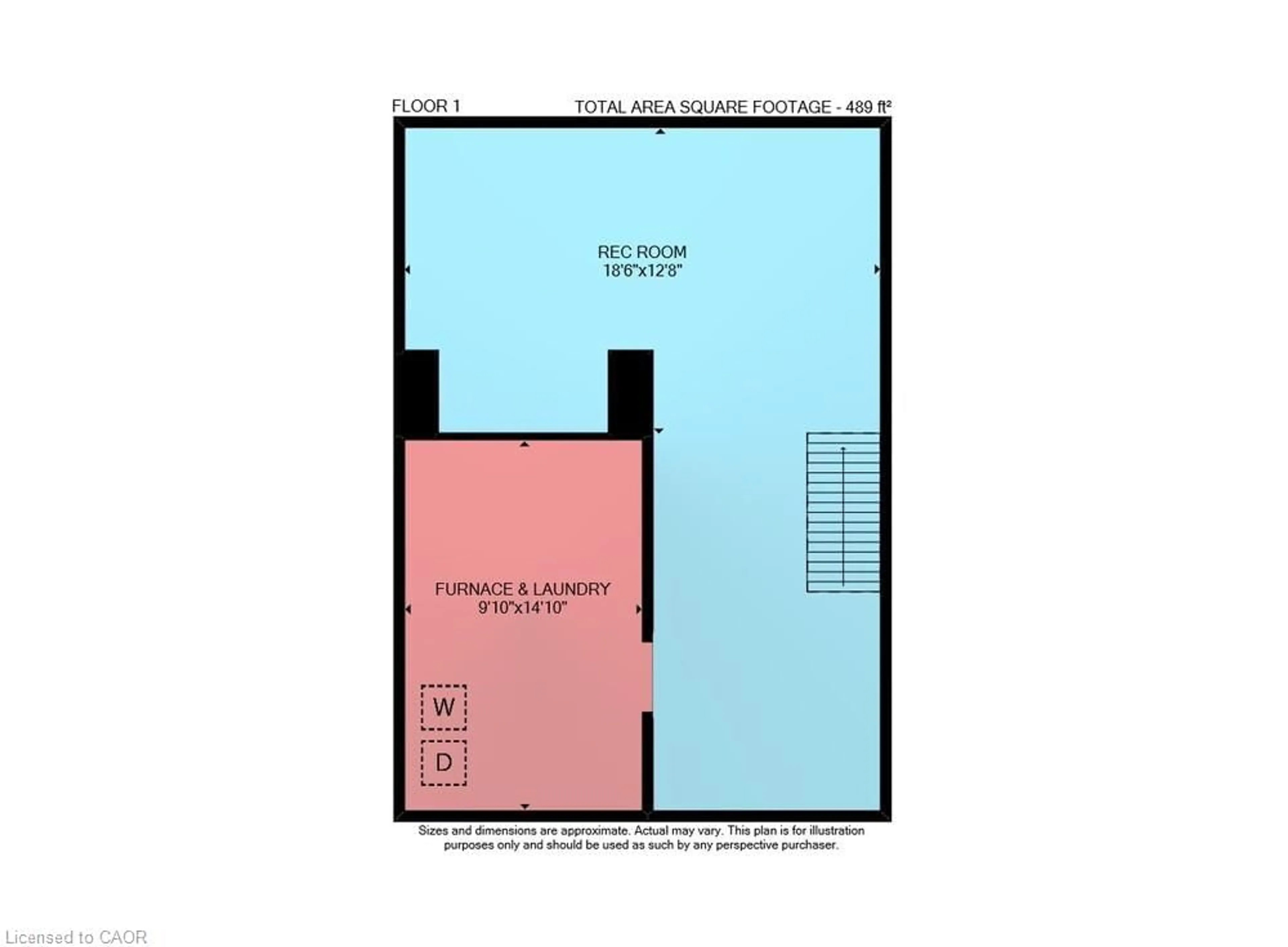Floor plan for 174 East 23rd St, Hamilton Ontario L8V 2X1
