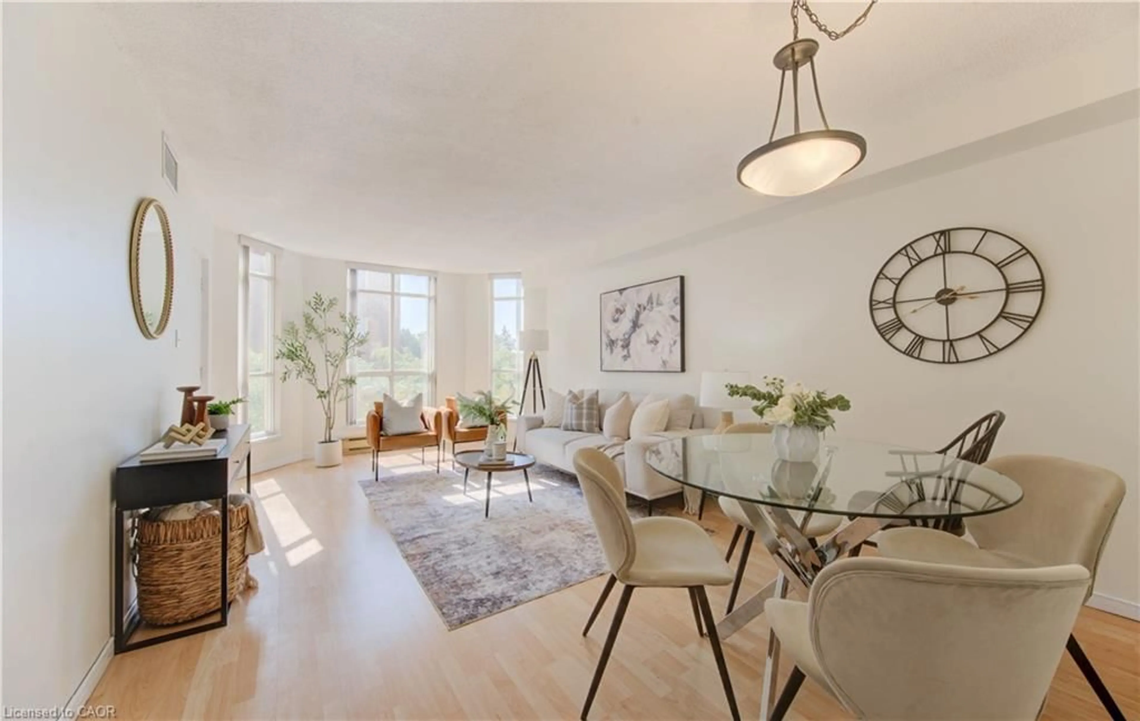 Living room with furniture, unknown for 1414 King St #405, Kitchener Ontario N2G 4T8