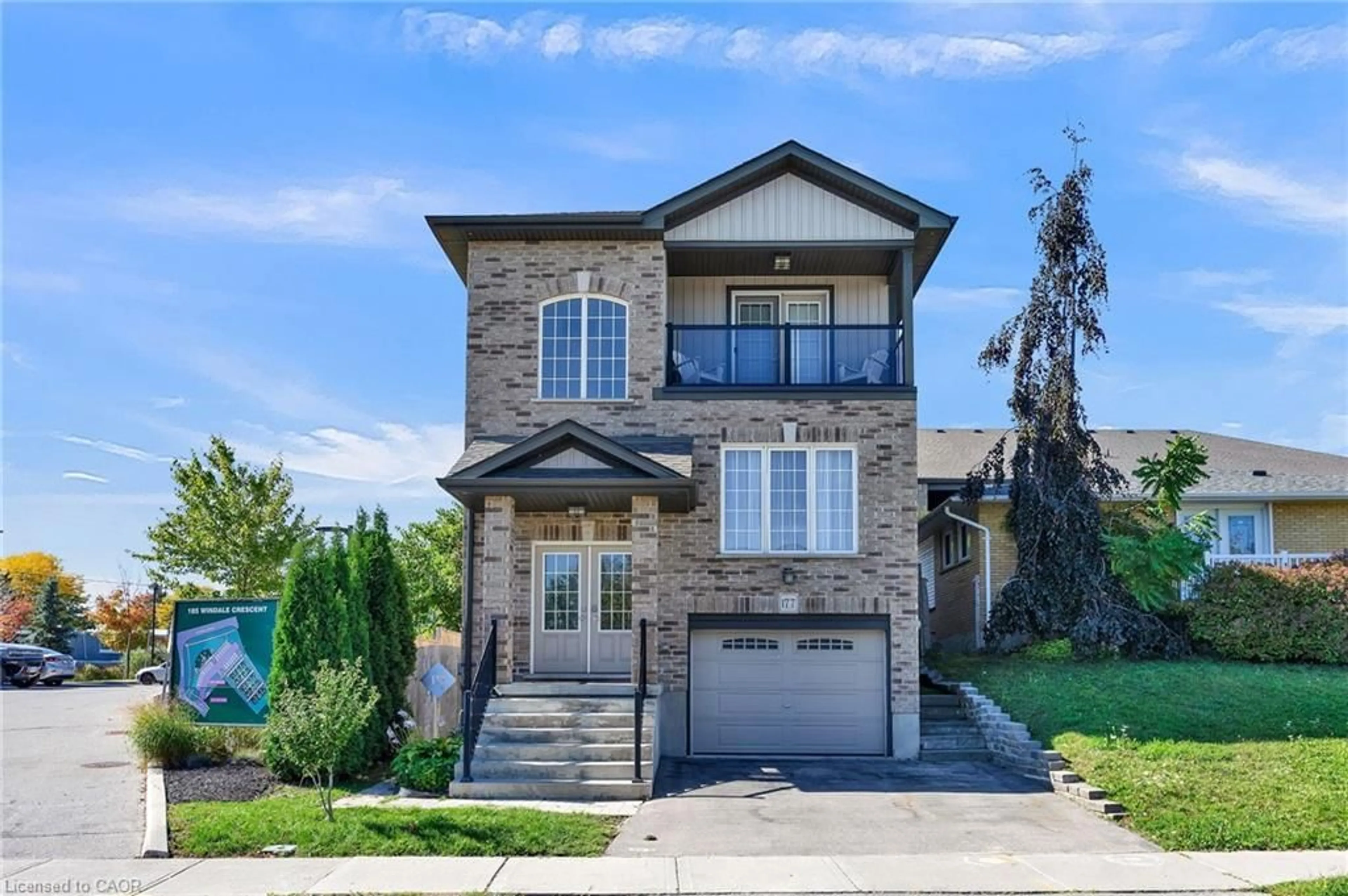 Home with brick exterior material, street for 177 Windale Cres, Kitchener Ontario N2E 0A4