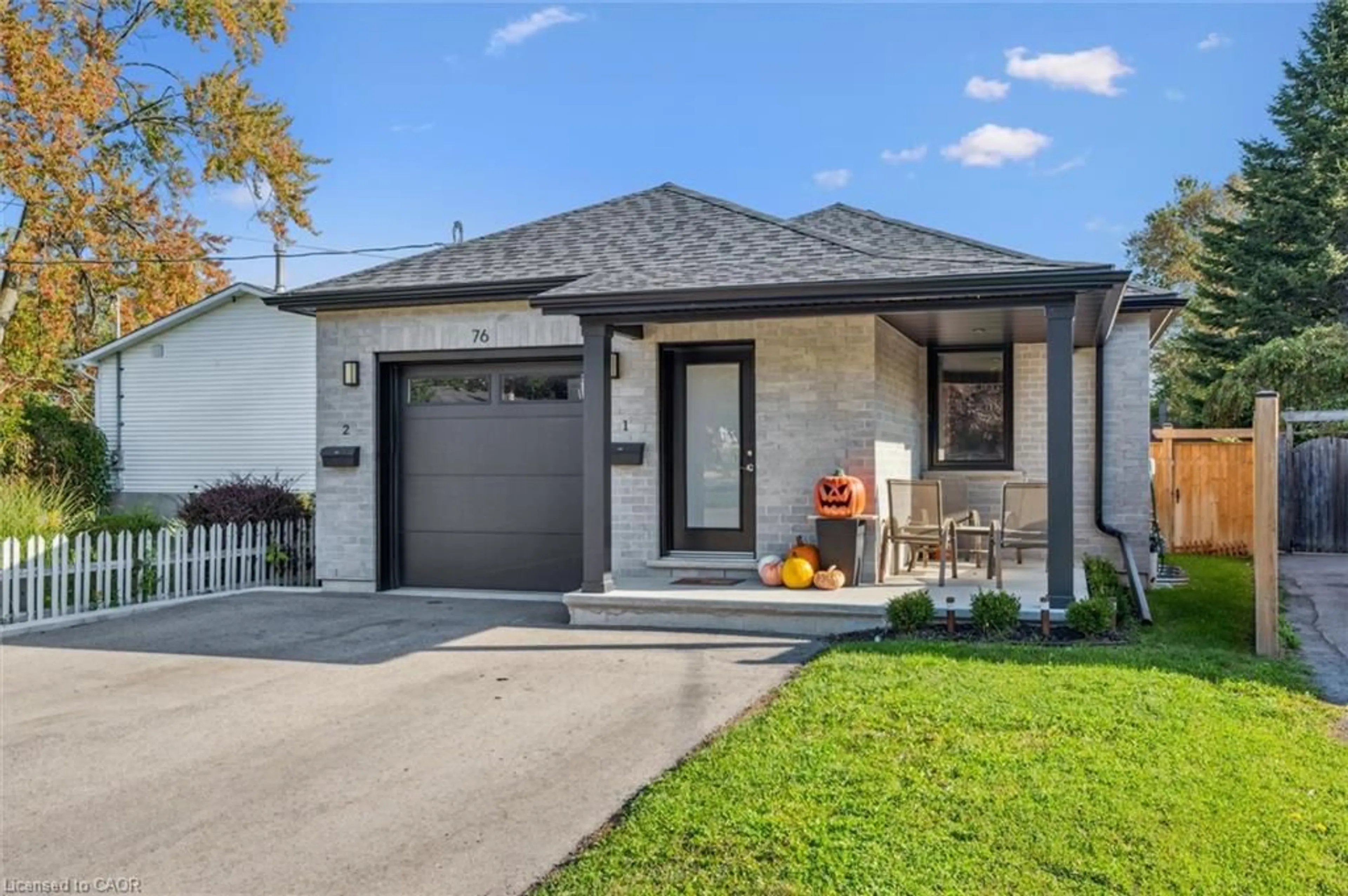 Home with brick exterior material, street for 76 South Dr, Kitchener Ontario N2M 4B6