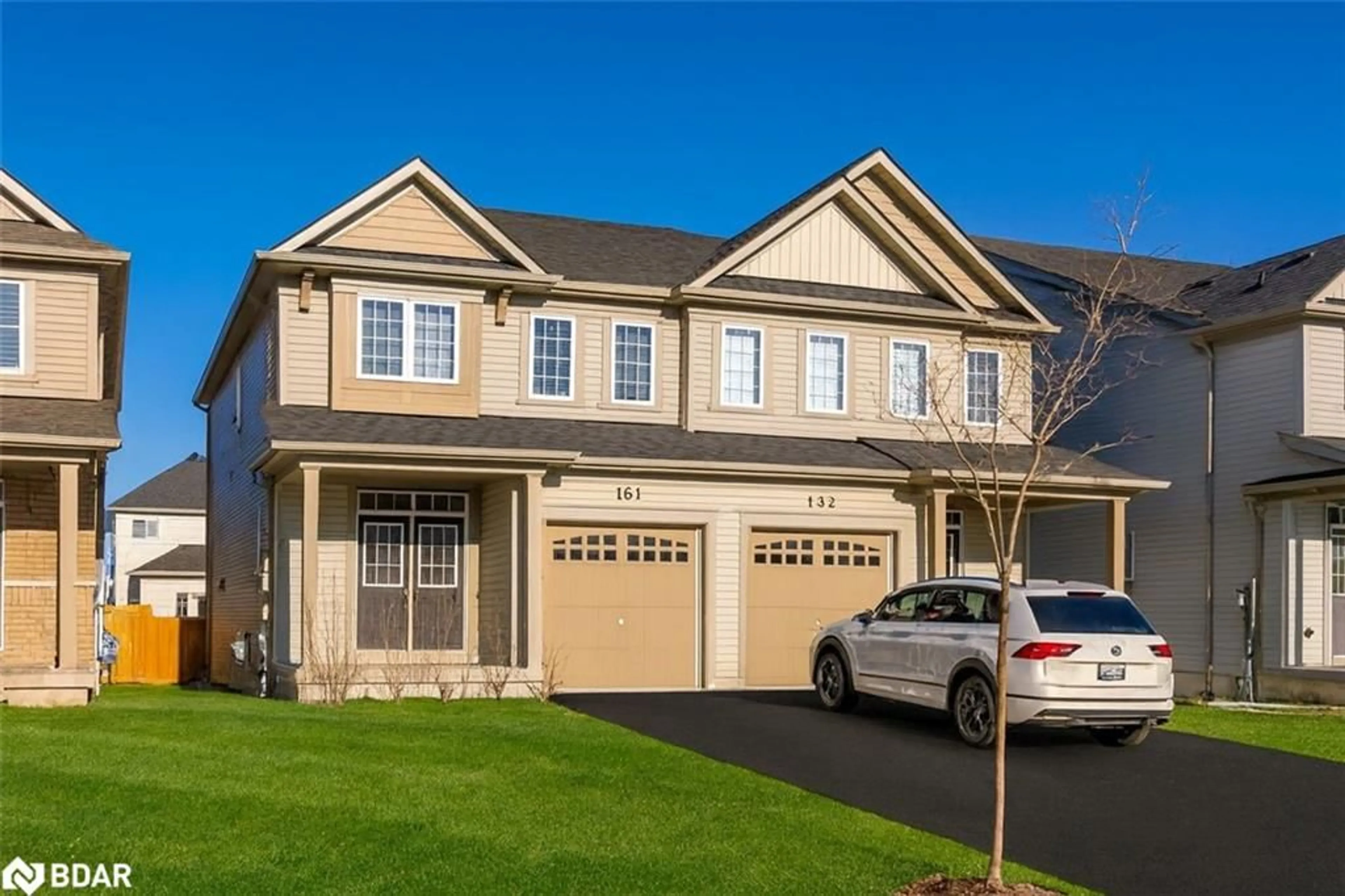 Home with vinyl exterior material, street for 161 Clark St, Shelburne Ontario L0N 1S3