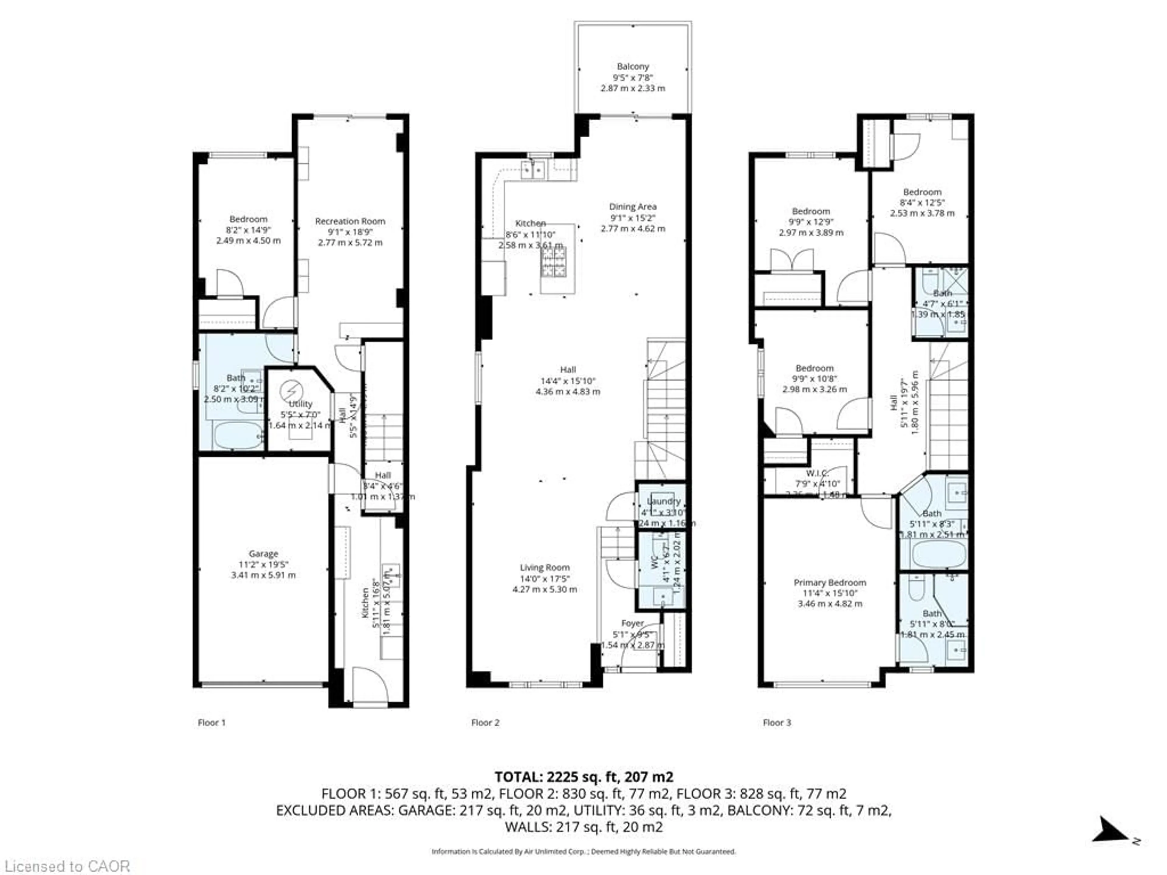 Floor plan for 20 Jeavons Ave, Scarborough Ontario M1K 1S8