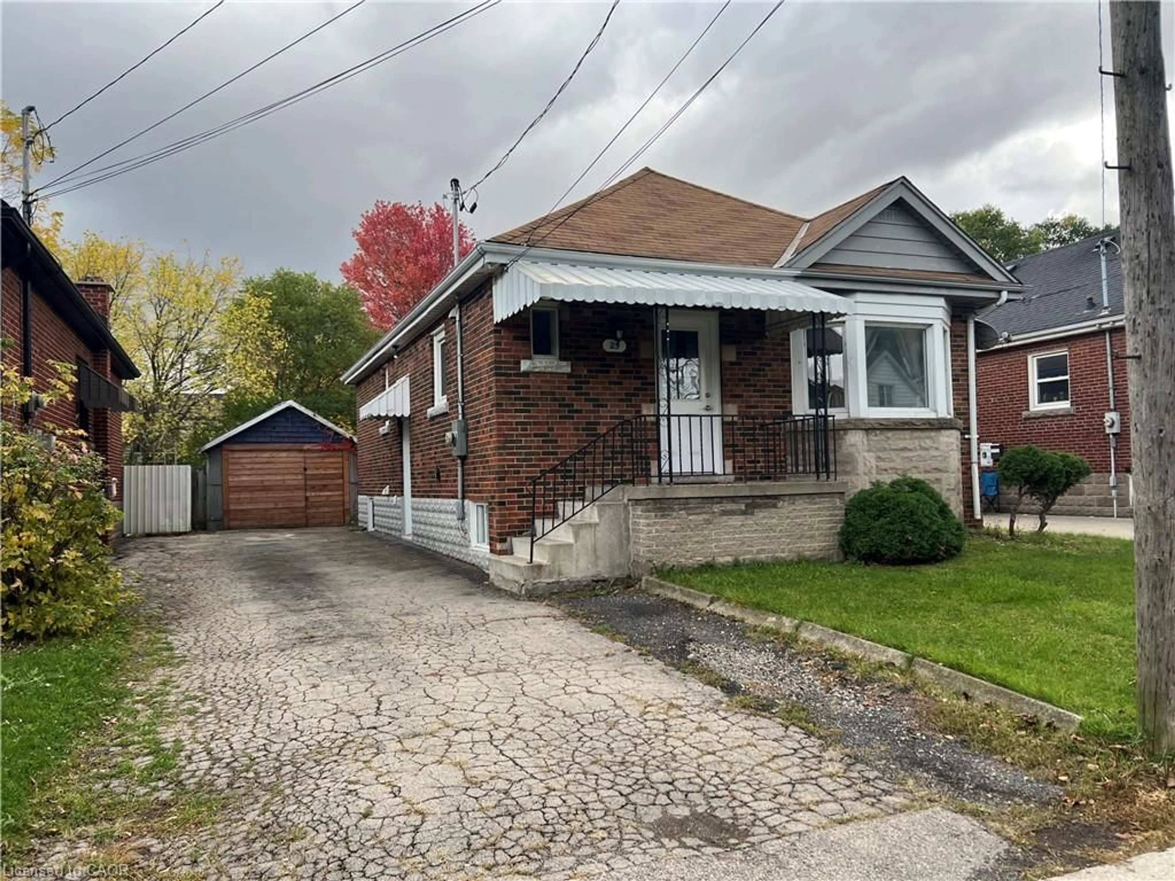 Home with brick exterior material, street for 25 West 3rd St, Hamilton Ontario L9C 3J8
