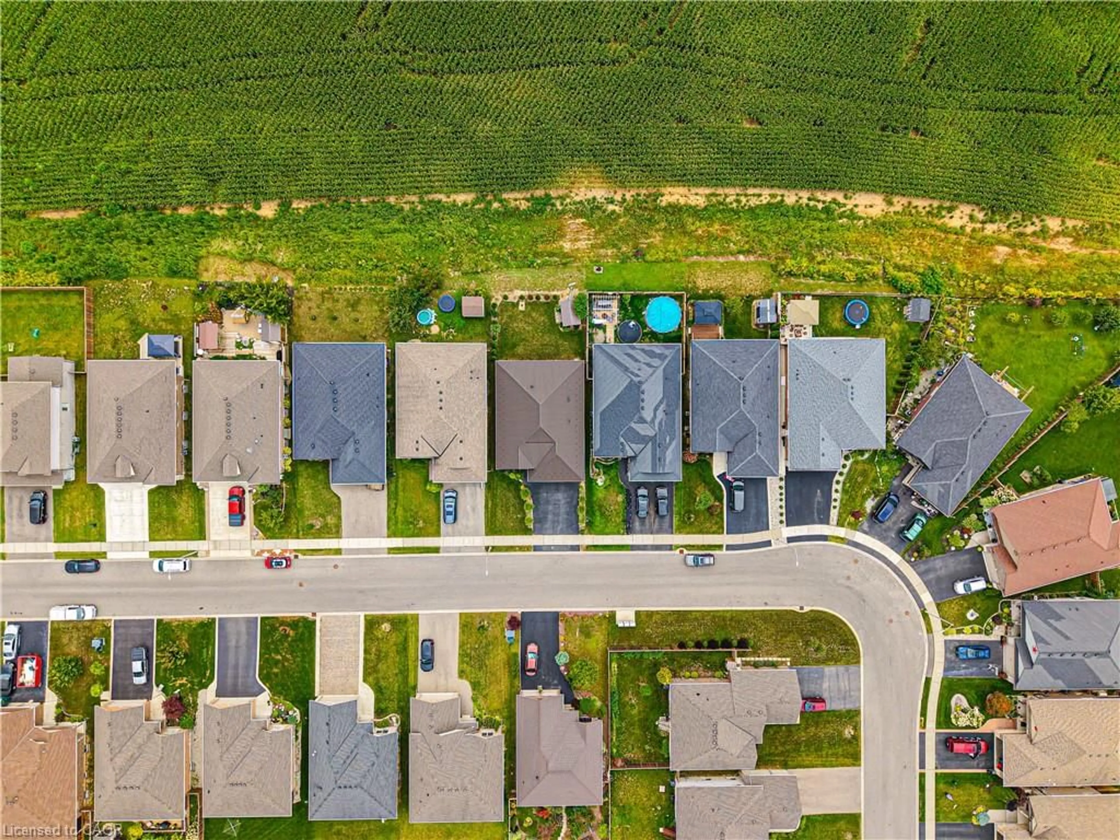 A pic from outside/outdoor area/front of a property/back of a property/a pic from drone, street for 257 Donly Dr, Simcoe Ontario N3Y 0C8