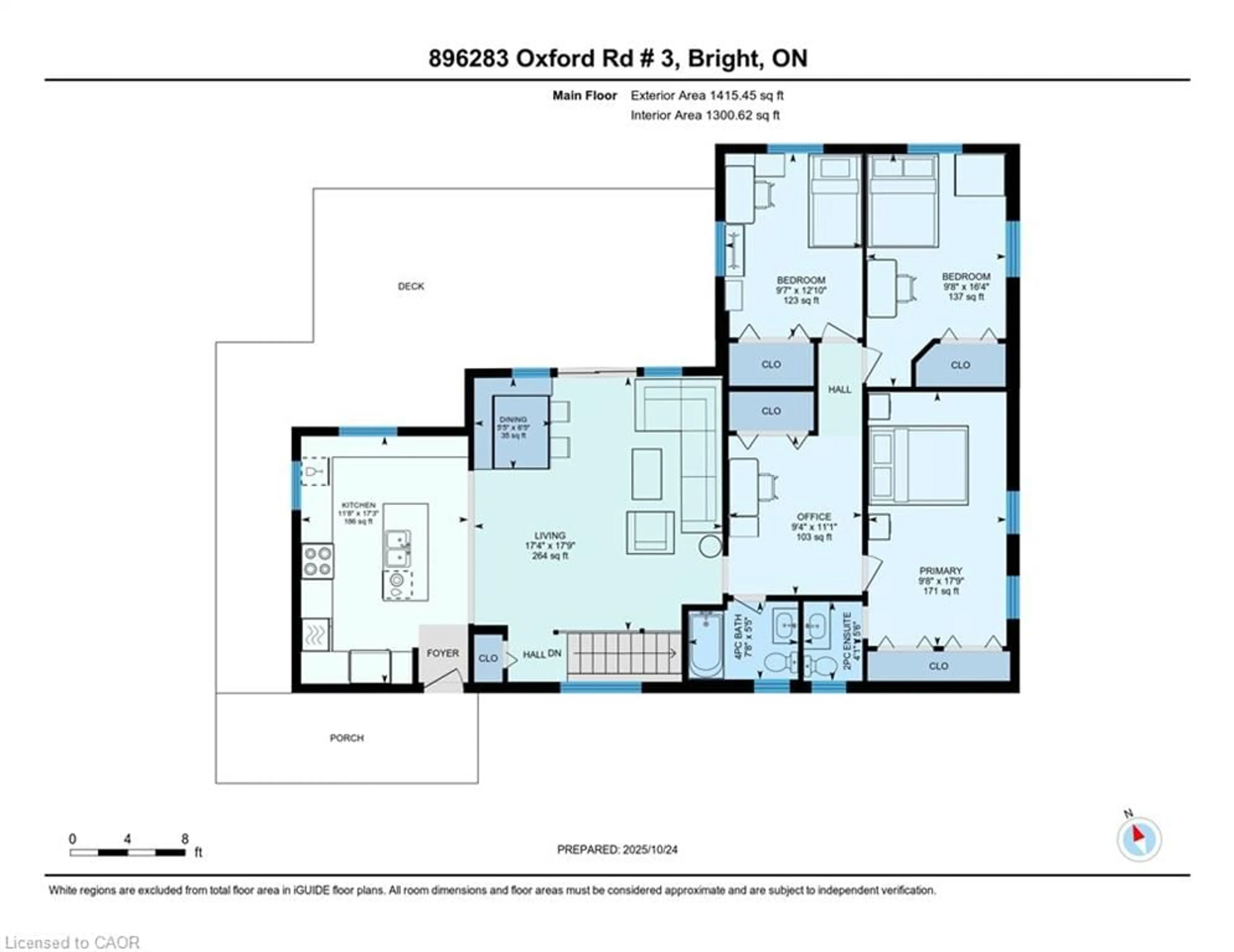 Floor plan for 896283 Oxford Road 3, Bright Ontario N0J 1B0