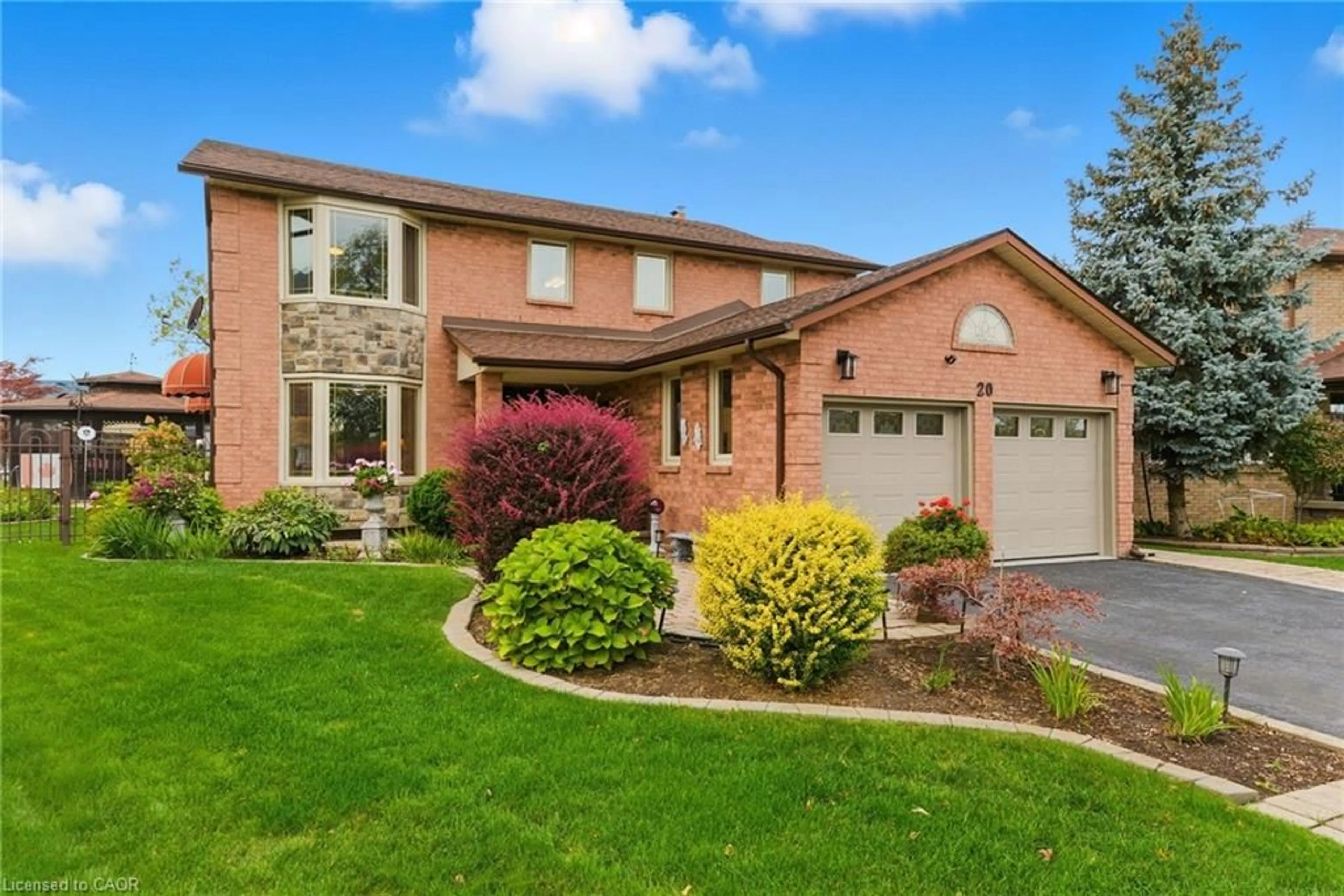 Home with brick exterior material, street for 20 Vega Cres, Stoney Creek Ontario L8E 4S7