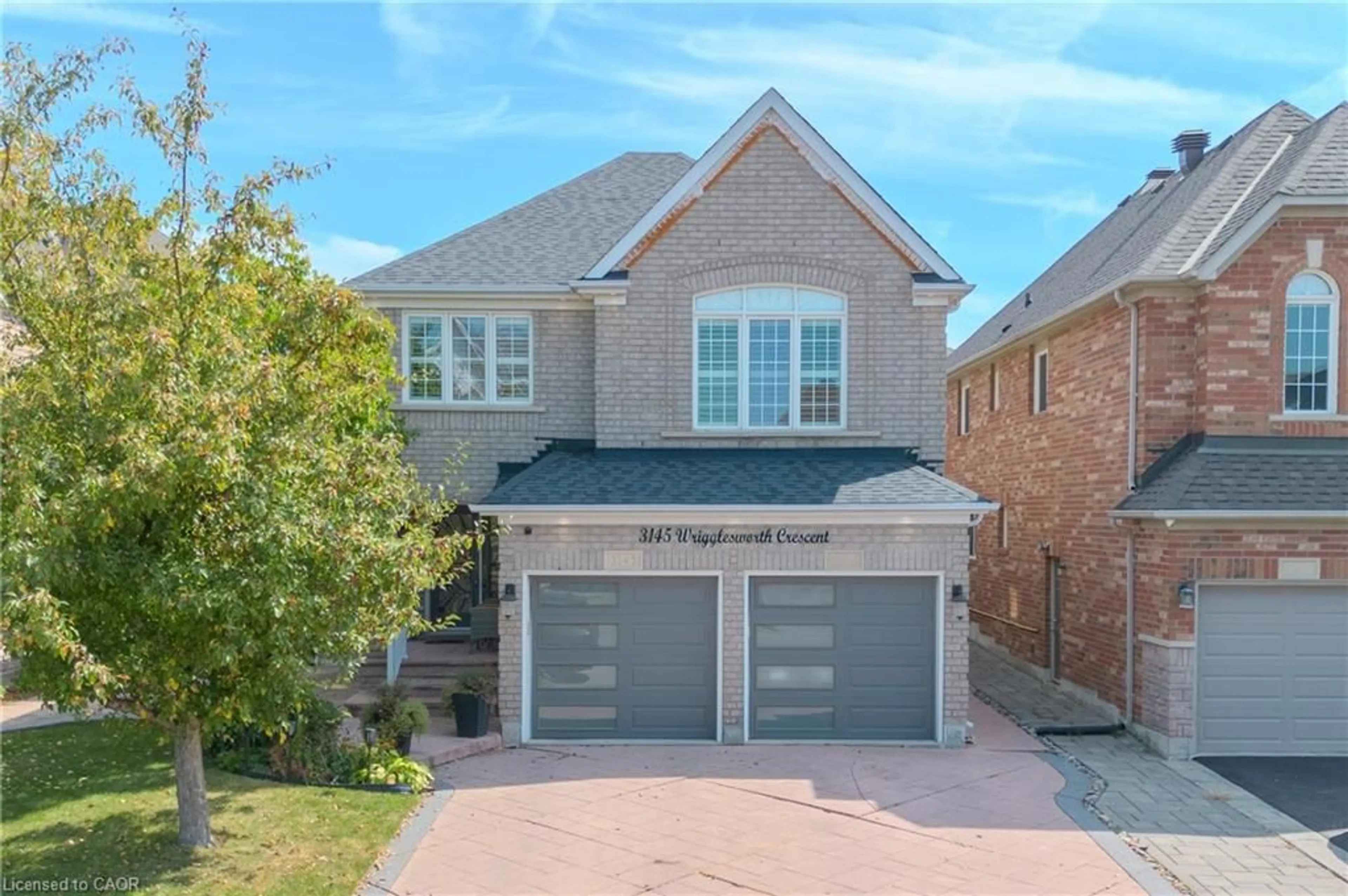 Home with brick exterior material, street for 3145 Wrigglesworth Cres, Mississauga Ontario L5M 6W7