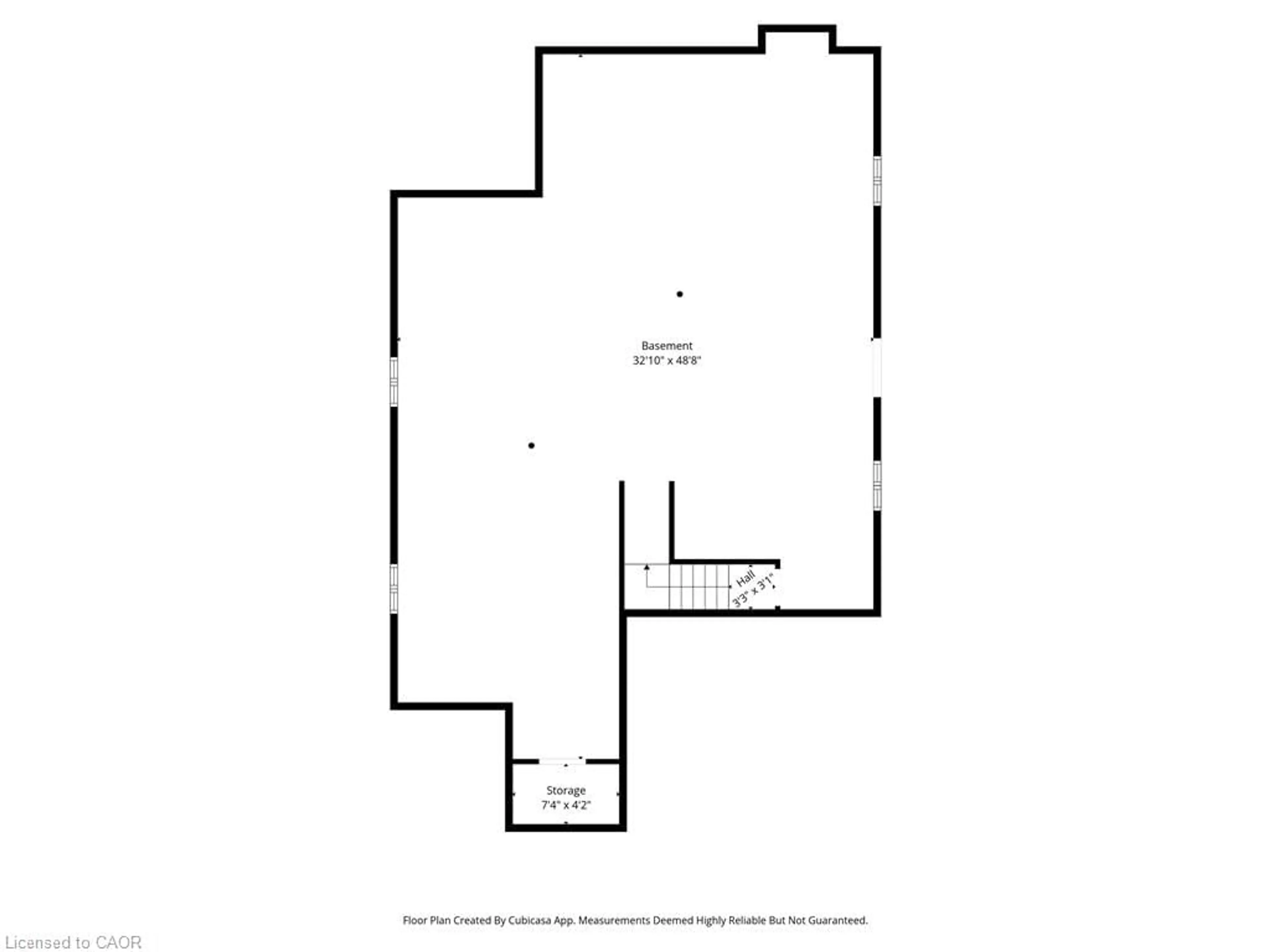 Floor plan for 3579 Carver St, Stevensville Ontario L0S 1S0