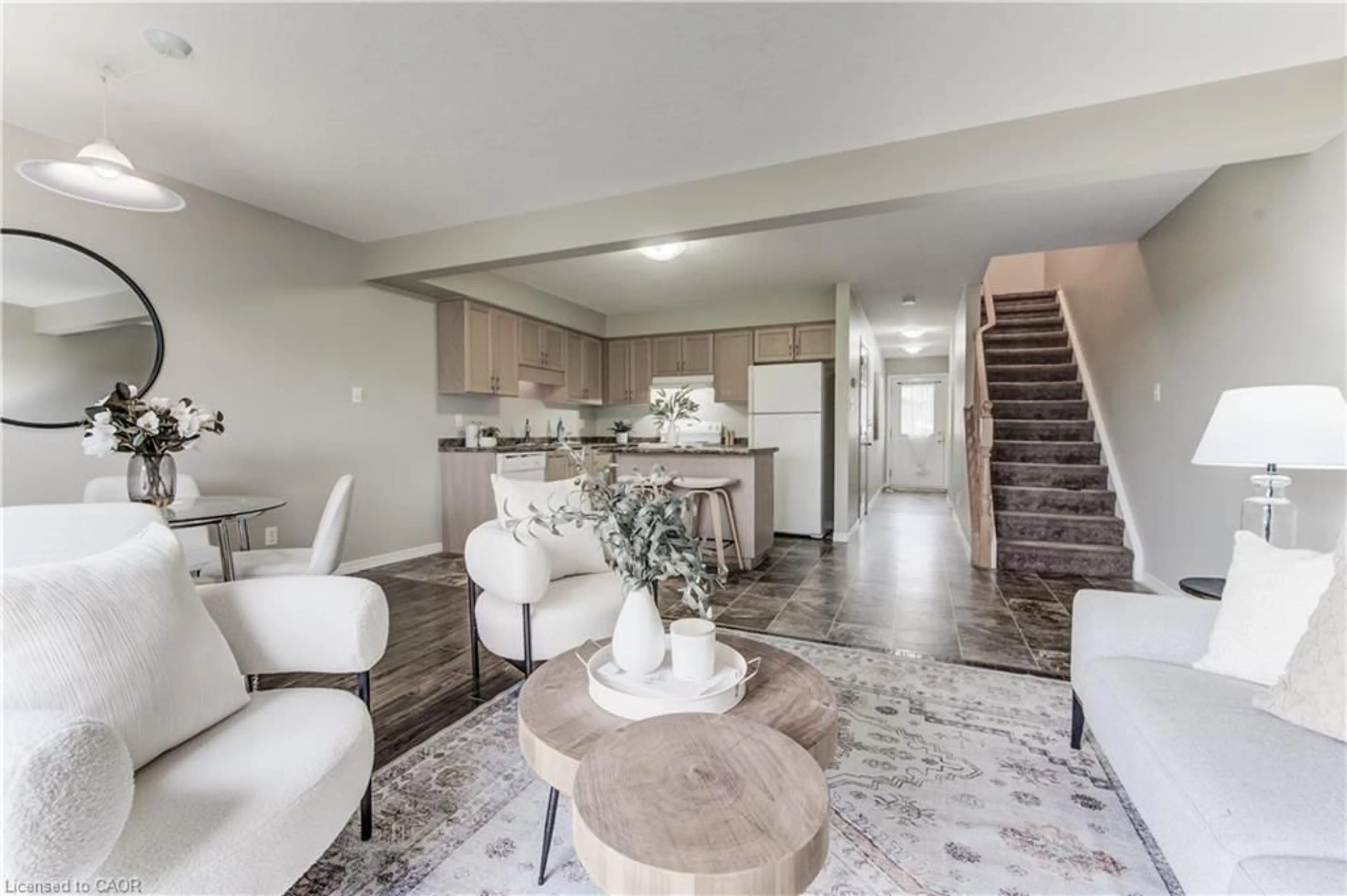 Open concept kitchen, unknown for 355 Fisher Mills Rd #27, Cambridge Ontario N3C 4N5