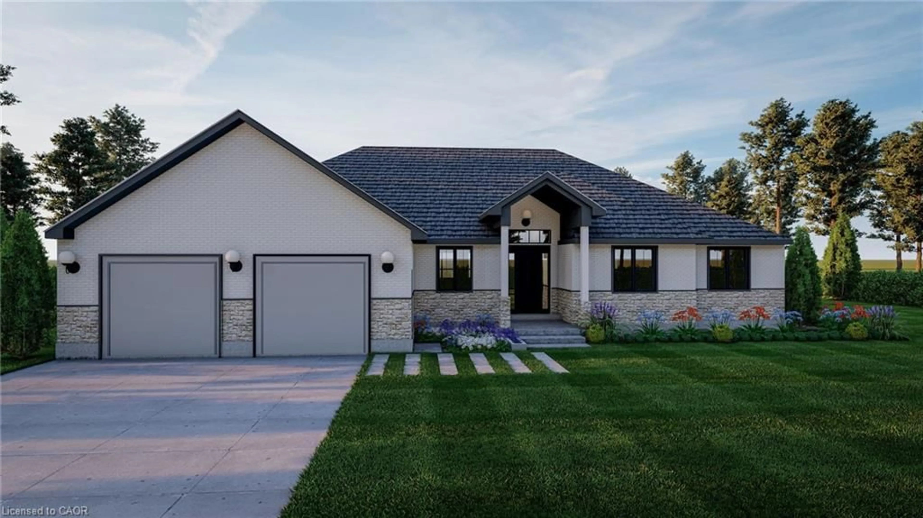 Home with vinyl exterior material, street for 1757 4th Concession A Rd, St. Williams Ontario N0E 1P0