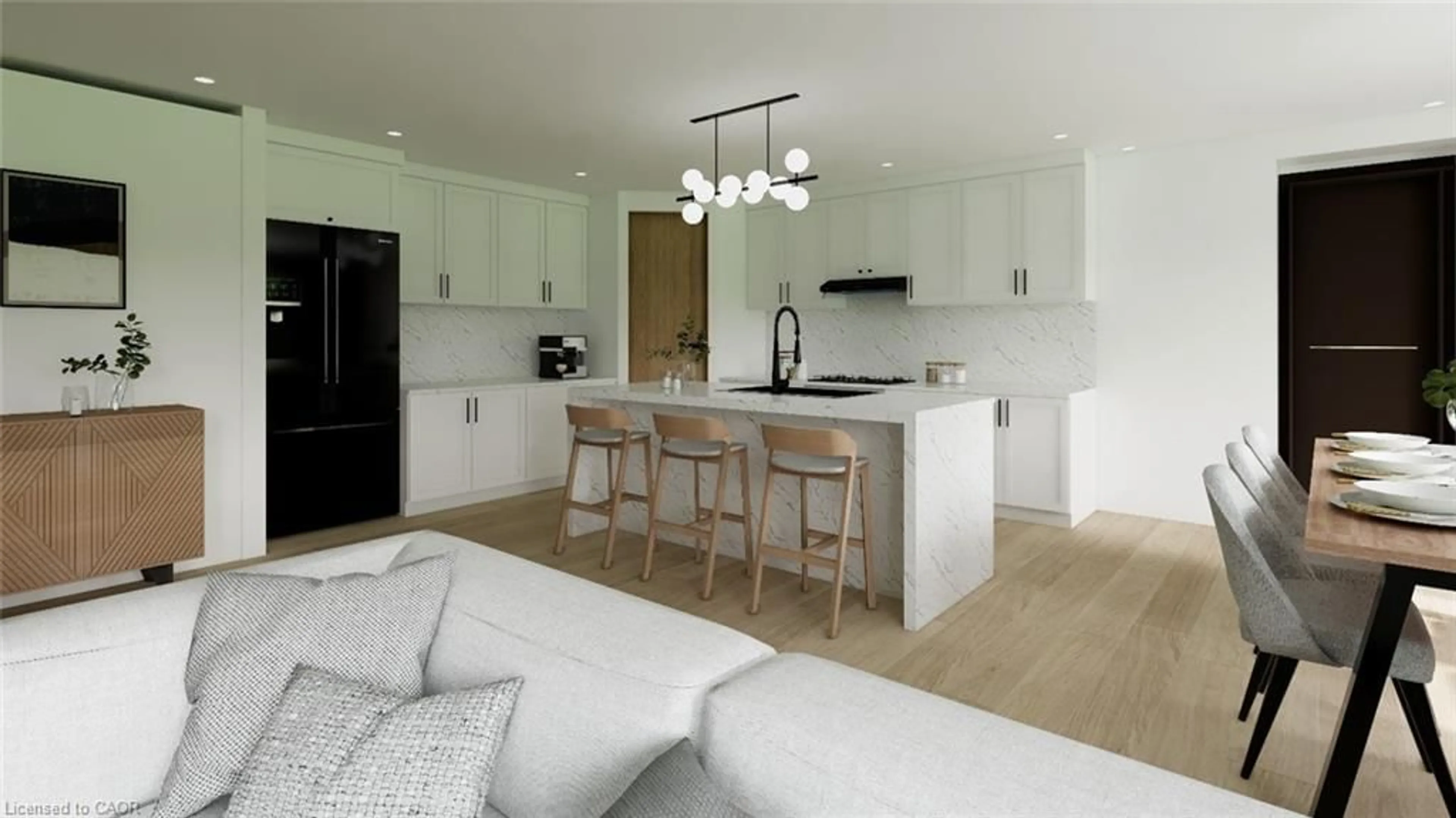 Open concept kitchen, unknown for 1757 4th Concession A Rd, St. Williams Ontario N0E 1P0