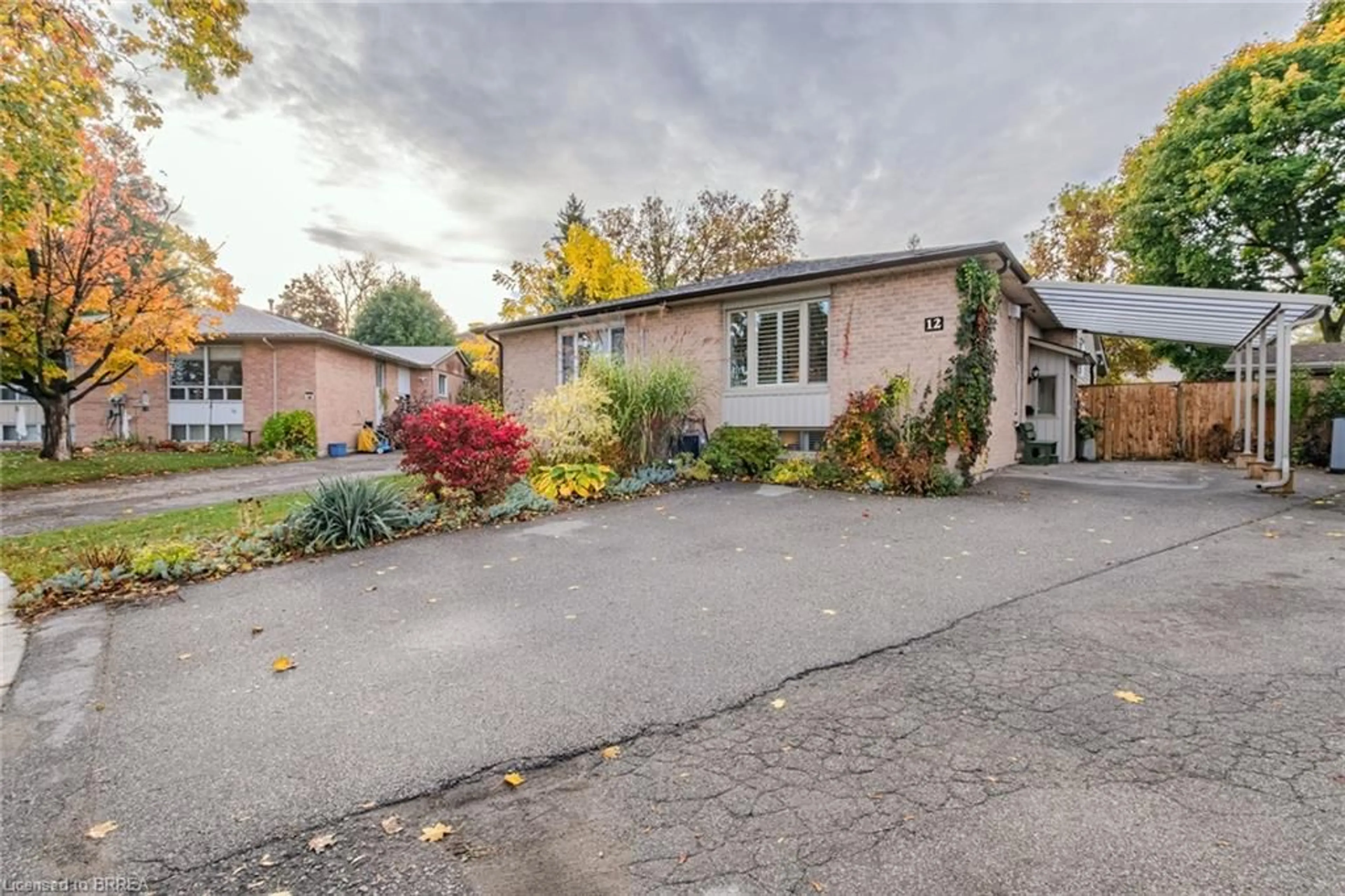 A pic from outside/outdoor area/front of a property/back of a property/a pic from drone, street for 12 Inverness St, Brantford Ontario N3V 1A8