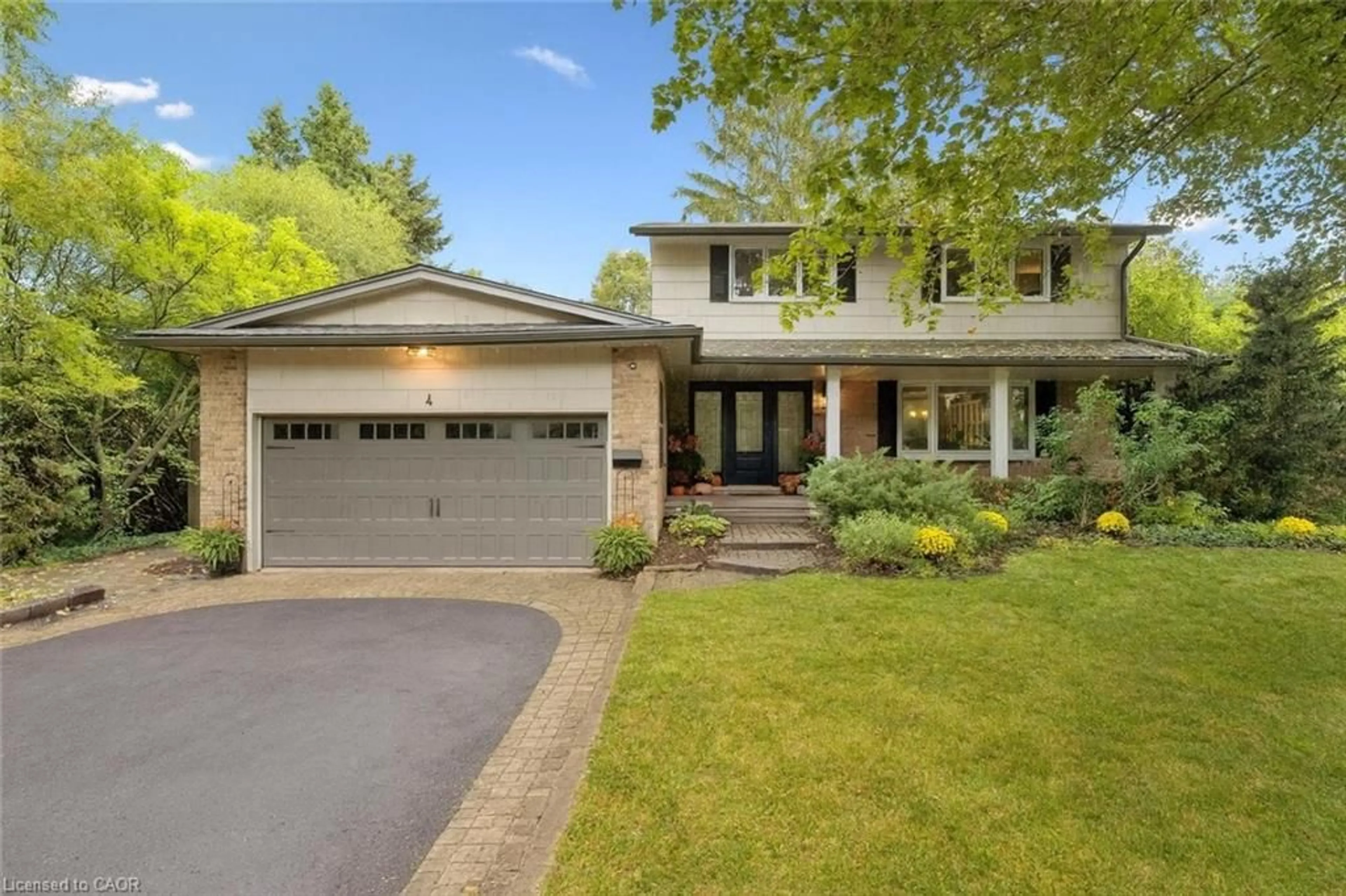 Home with brick exterior material, street for 4 Berkley Pl, Guelph Ontario N1E 1E6