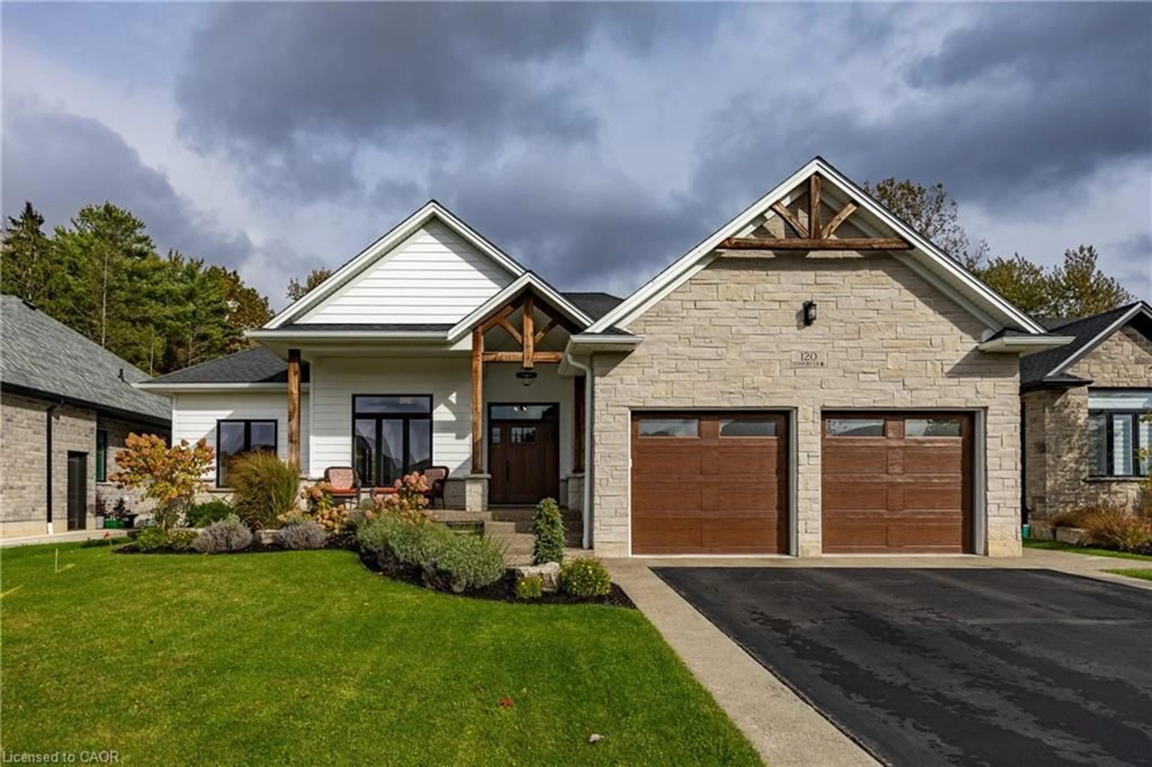 Home with brick exterior material, street for 120 Newport Lane, Port Dover Ontario N0A 1N7