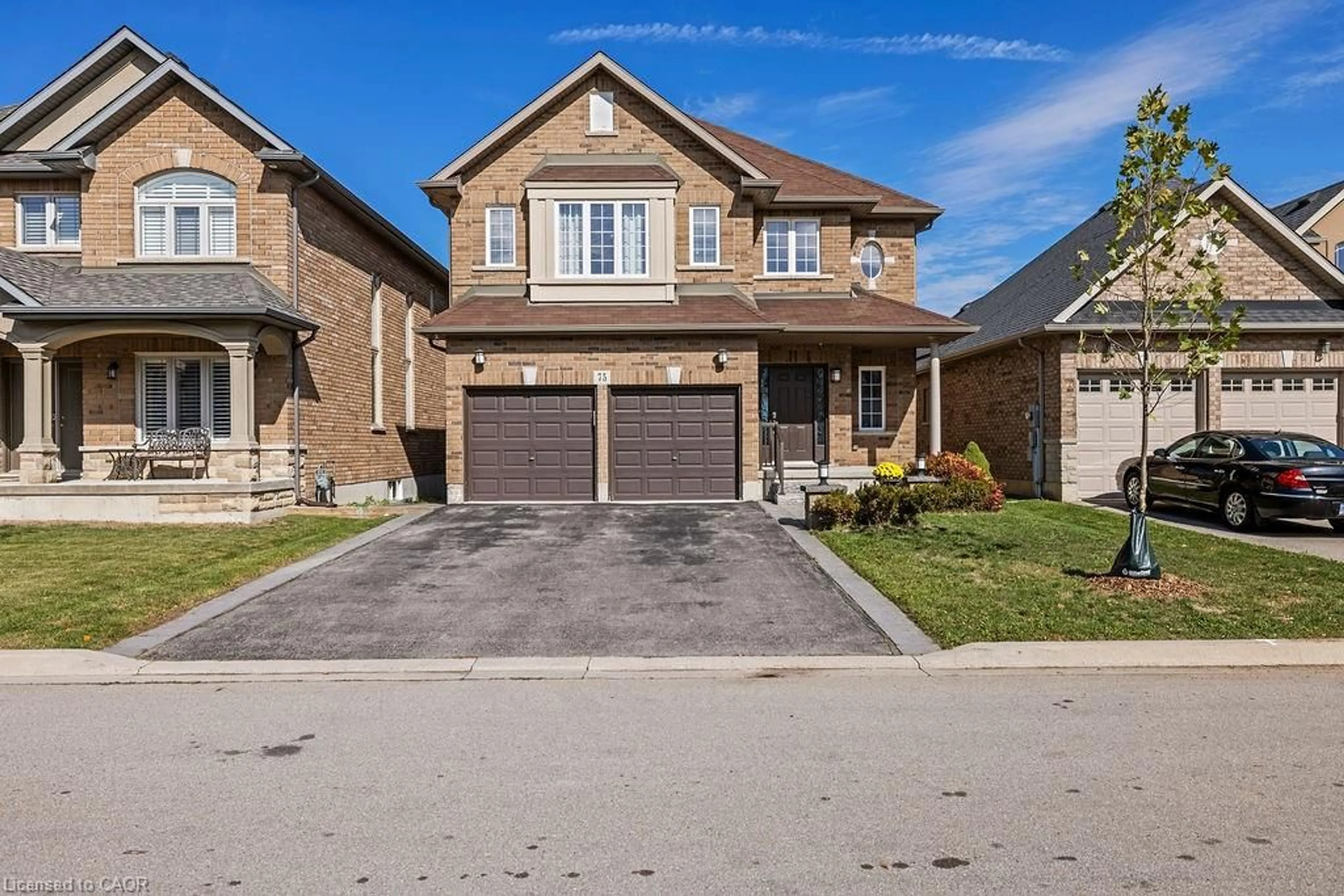 Home with brick exterior material, street for 75 Boulder Crescent Cres, Hannon Ontario L0R 1P0