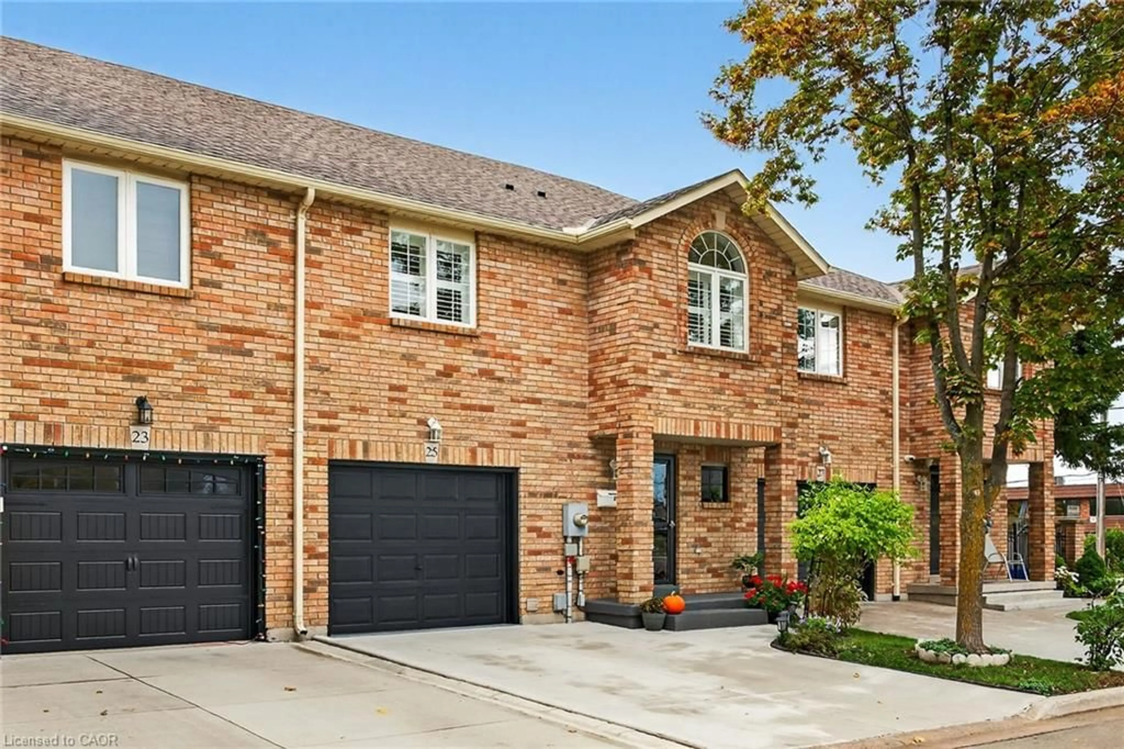 Home with brick exterior material, street for 25 Vulcan Crt, Stoney Creek Ontario L8E 5W7
