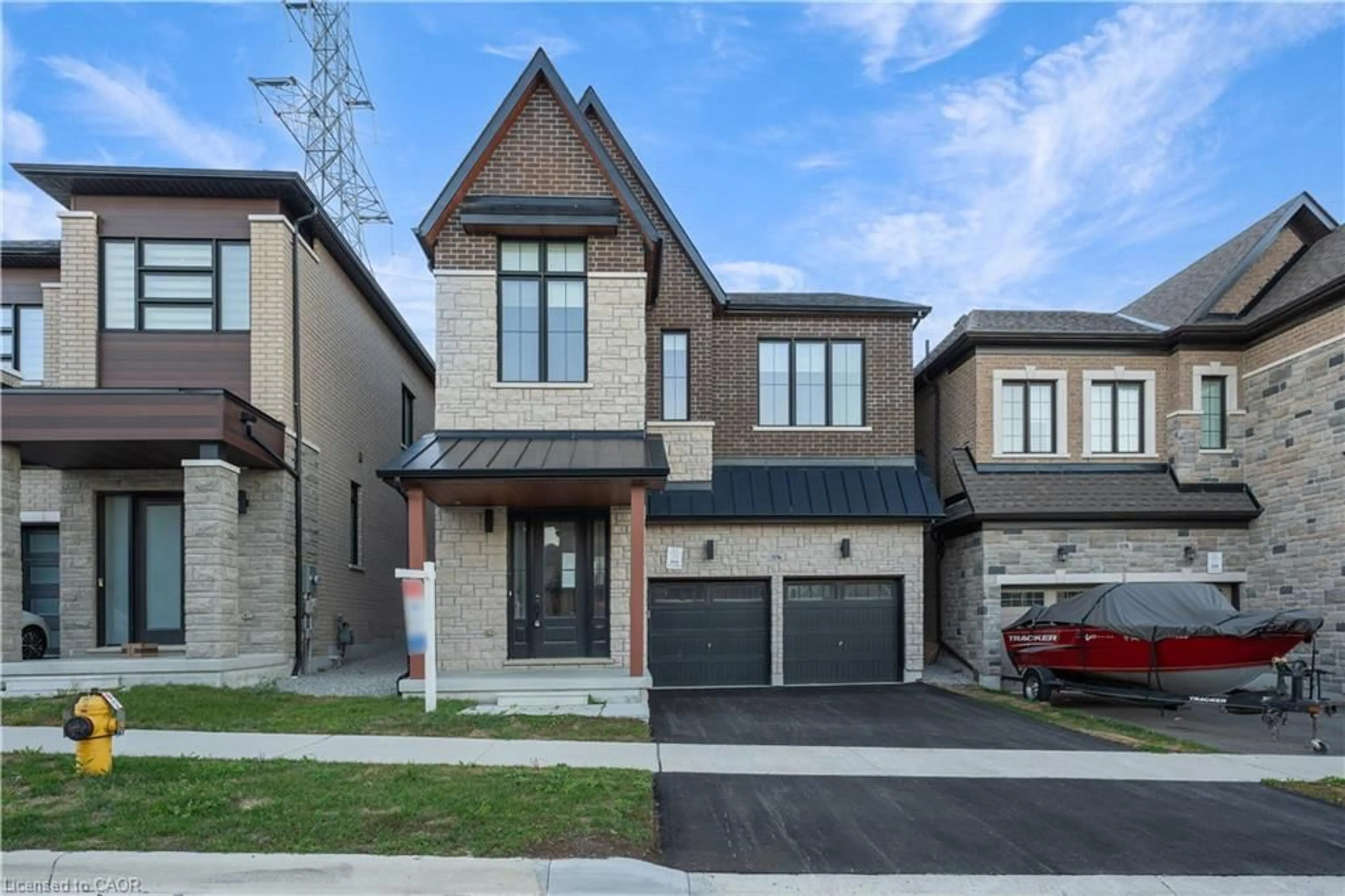 Home with brick exterior material, street for 1156 Skyridge Blvd, Pickering Ontario L1X 0M4