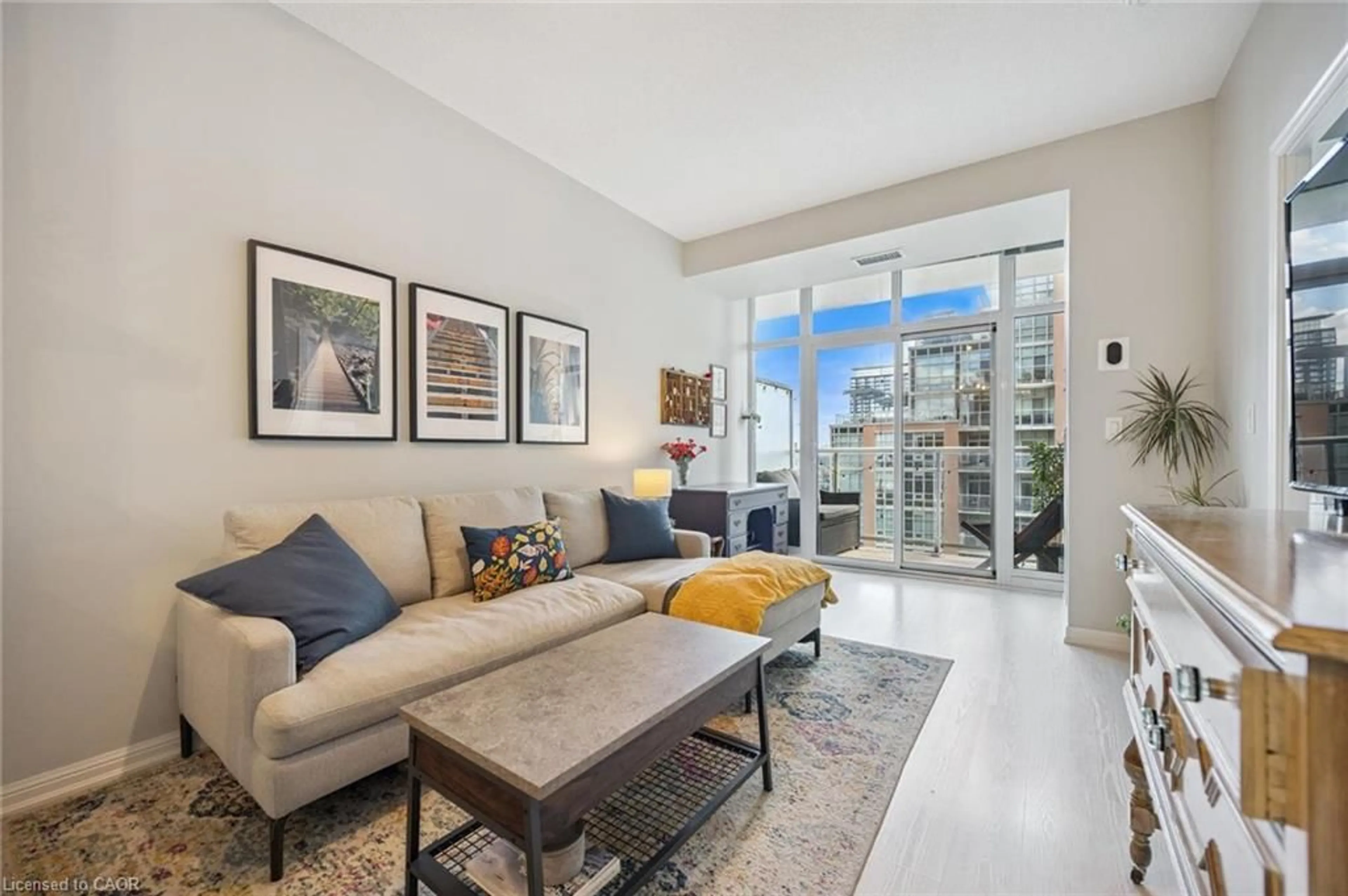 Living room with furniture, unknown for 85 East Liberty St #1712, Toronto Ontario M6K 3R4