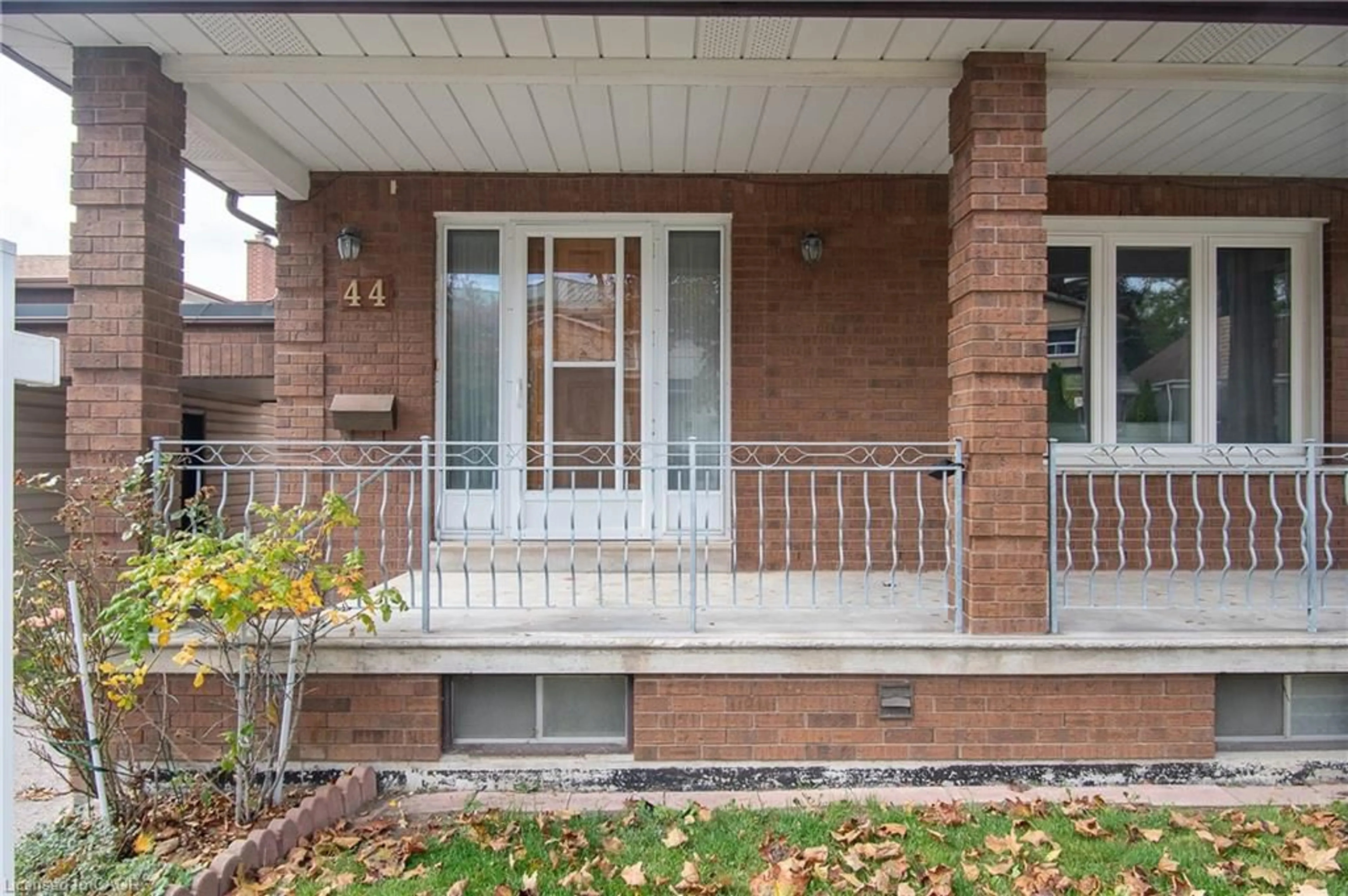 Home with brick exterior material, street for 44 Ridge Rd, North York Ontario M3M 1C7