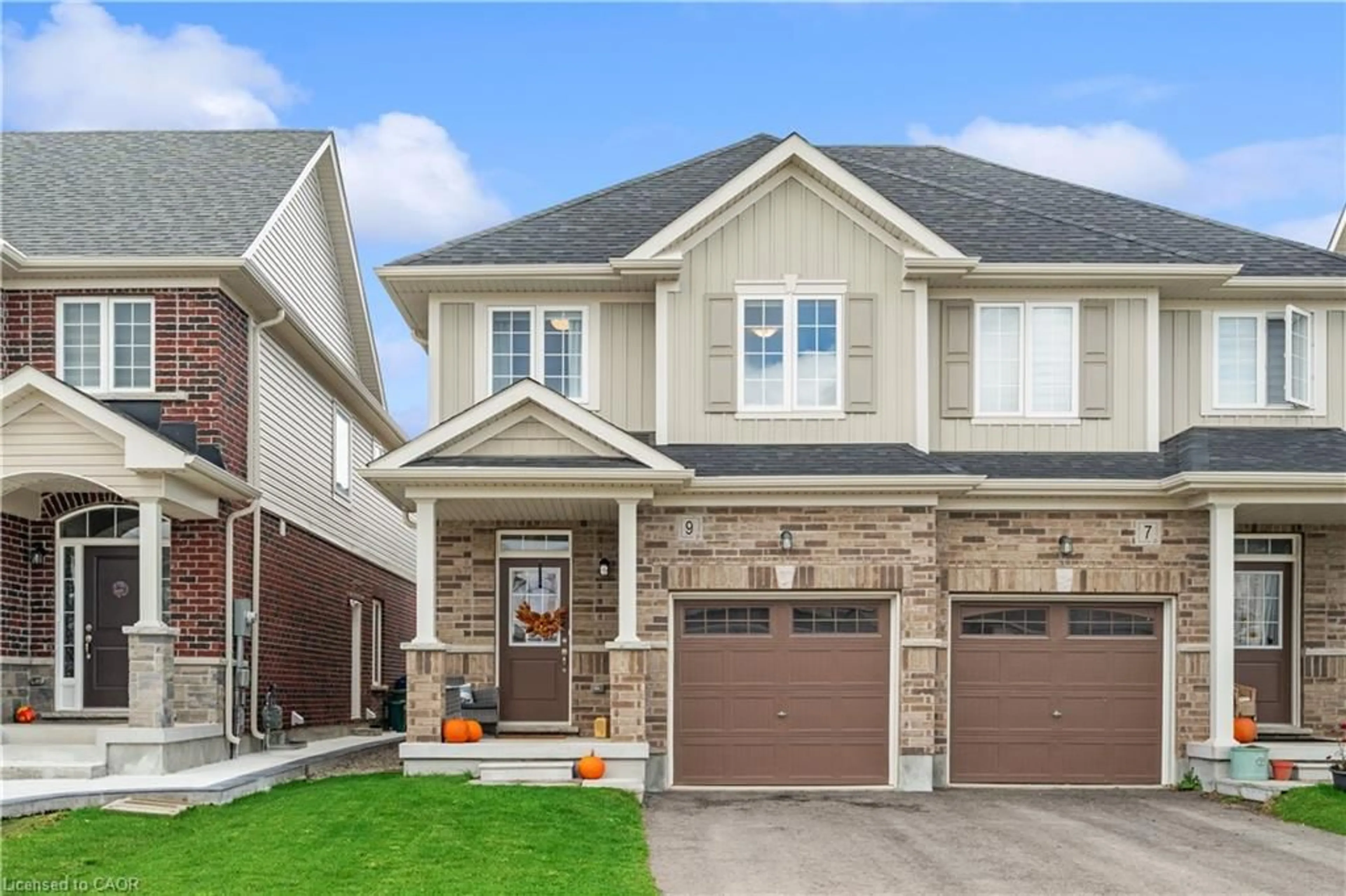 Home with brick exterior material, street for 9 Elsegood Dr, Guelph Ontario N1L 0R5