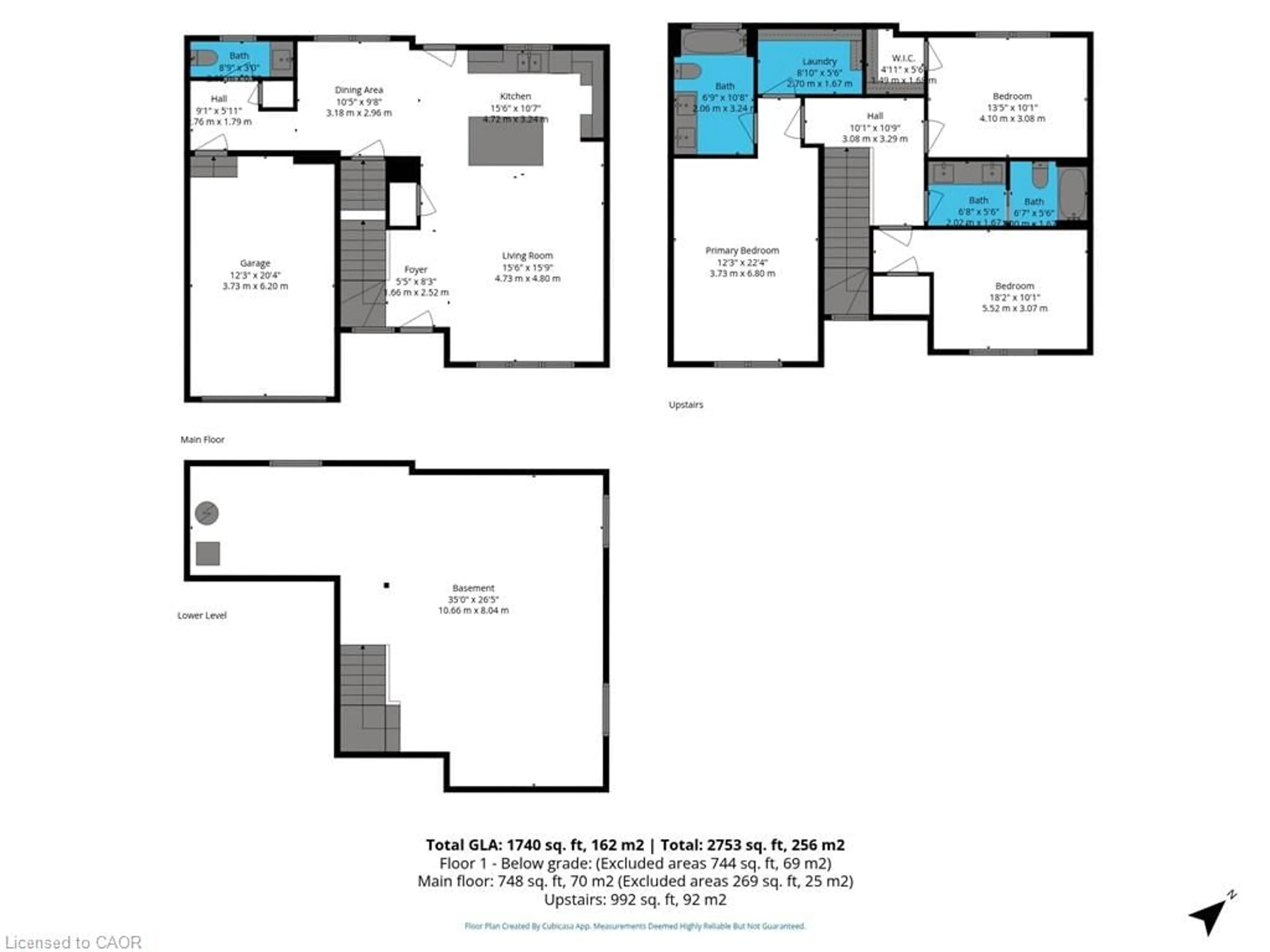 Floor plan for 5 Maple Ave, Port Dover Ontario N0A 1N6