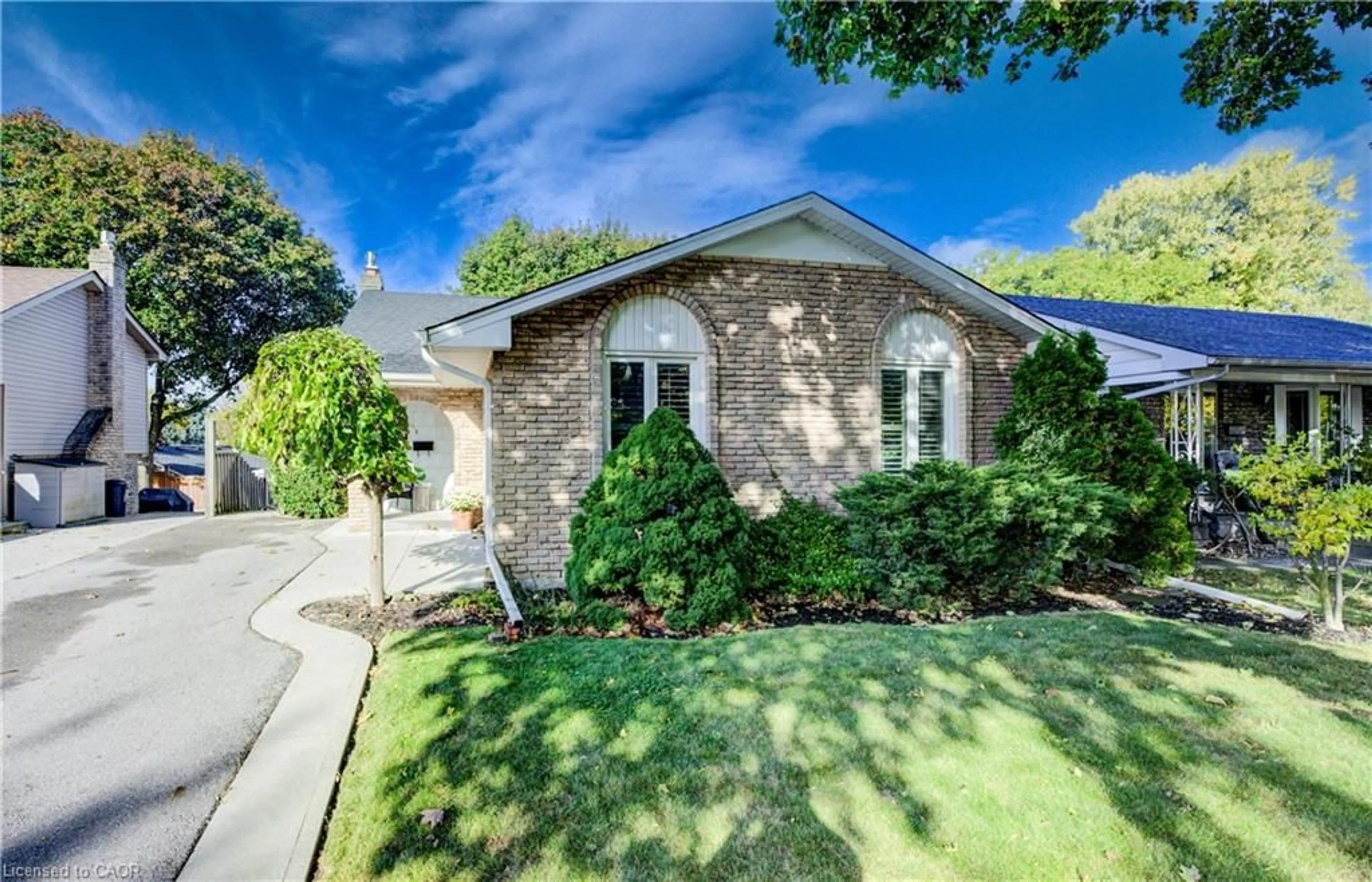 Home with brick exterior material, street for 280 Wendover Dr, Hamilton Ontario L9C 5X8