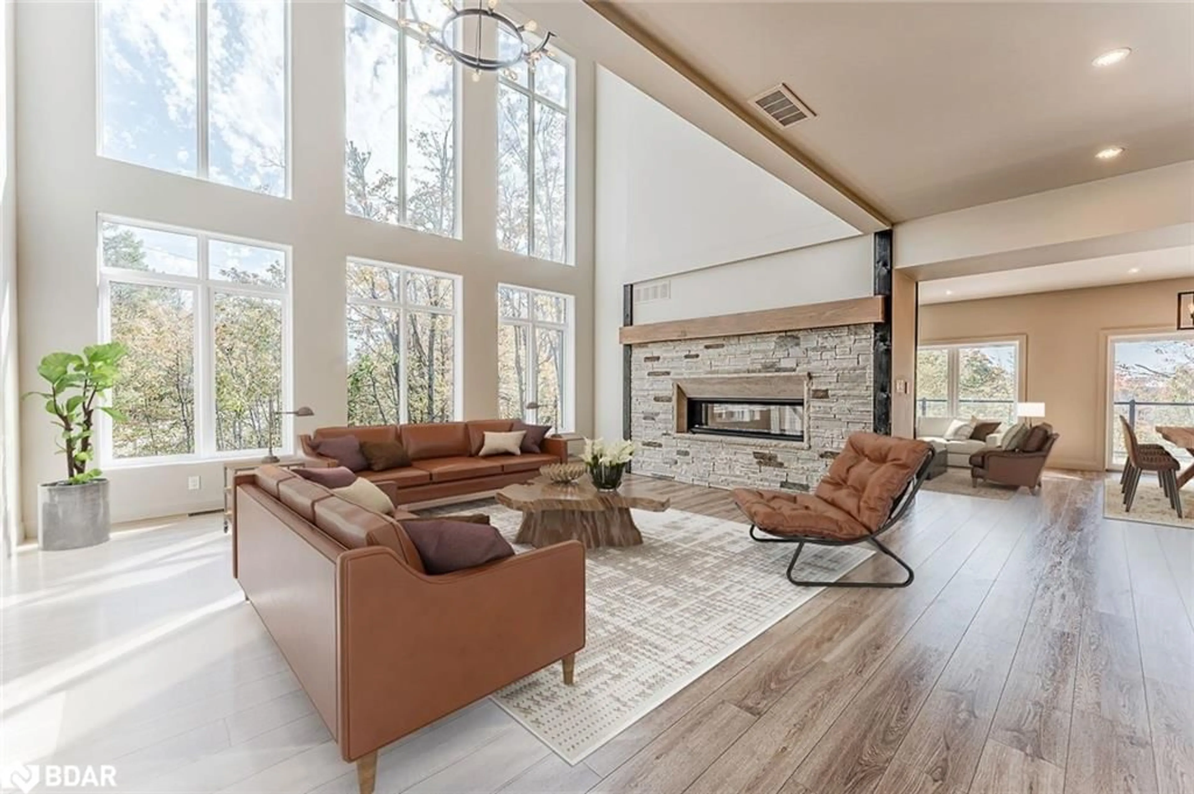 Living room with furniture, unknown for 3316 Line 4, Horseshoe Valley Ontario L0L 2L0